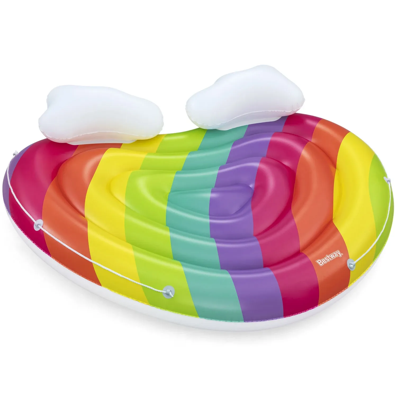 „Bestway 43722“ plaukiojanti vaivorykštės sala - nuotrauka 1