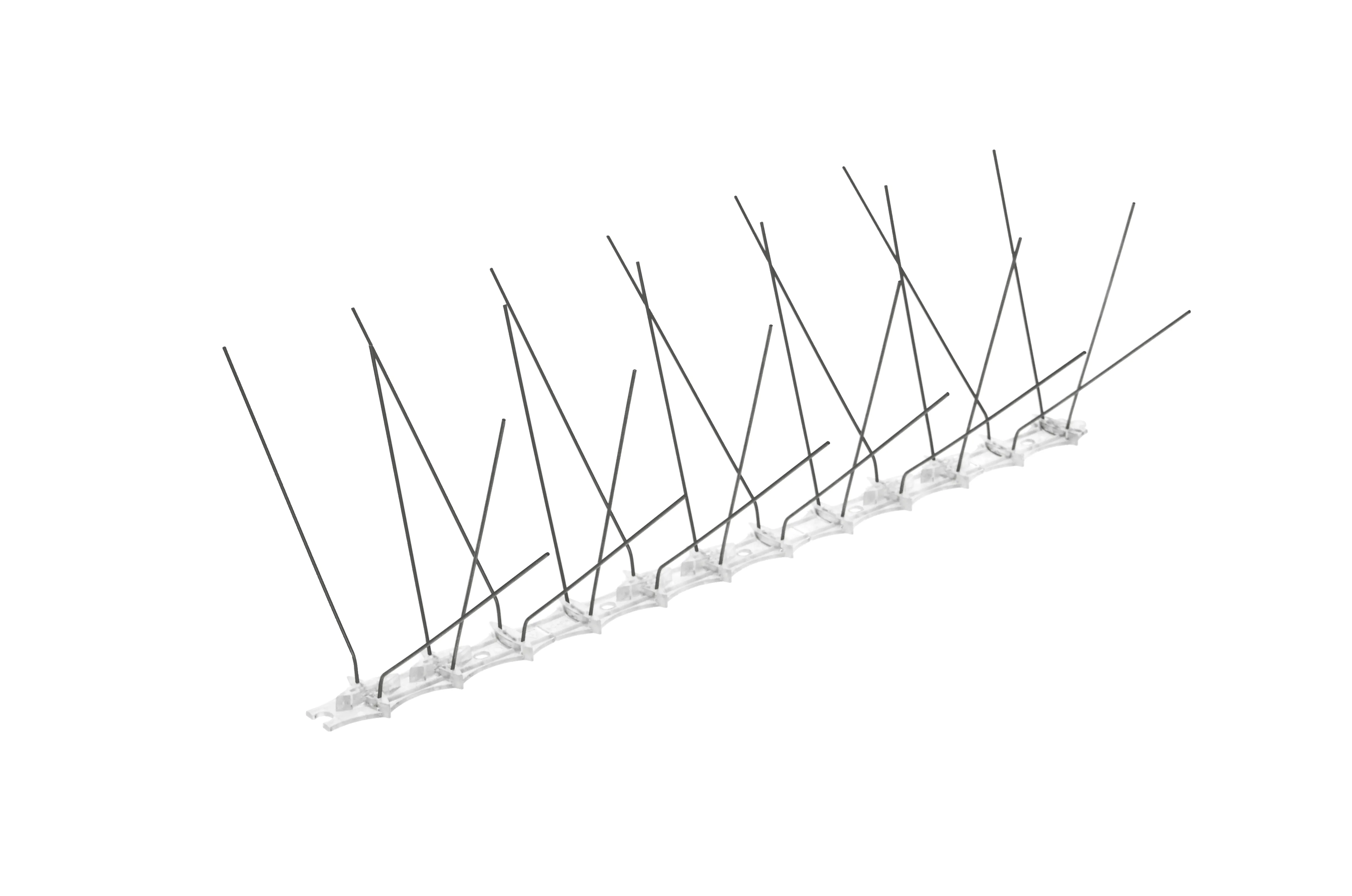 Nerūdijančio plieno paukščių smaigai 33 x 17 cm, 9 vnt.