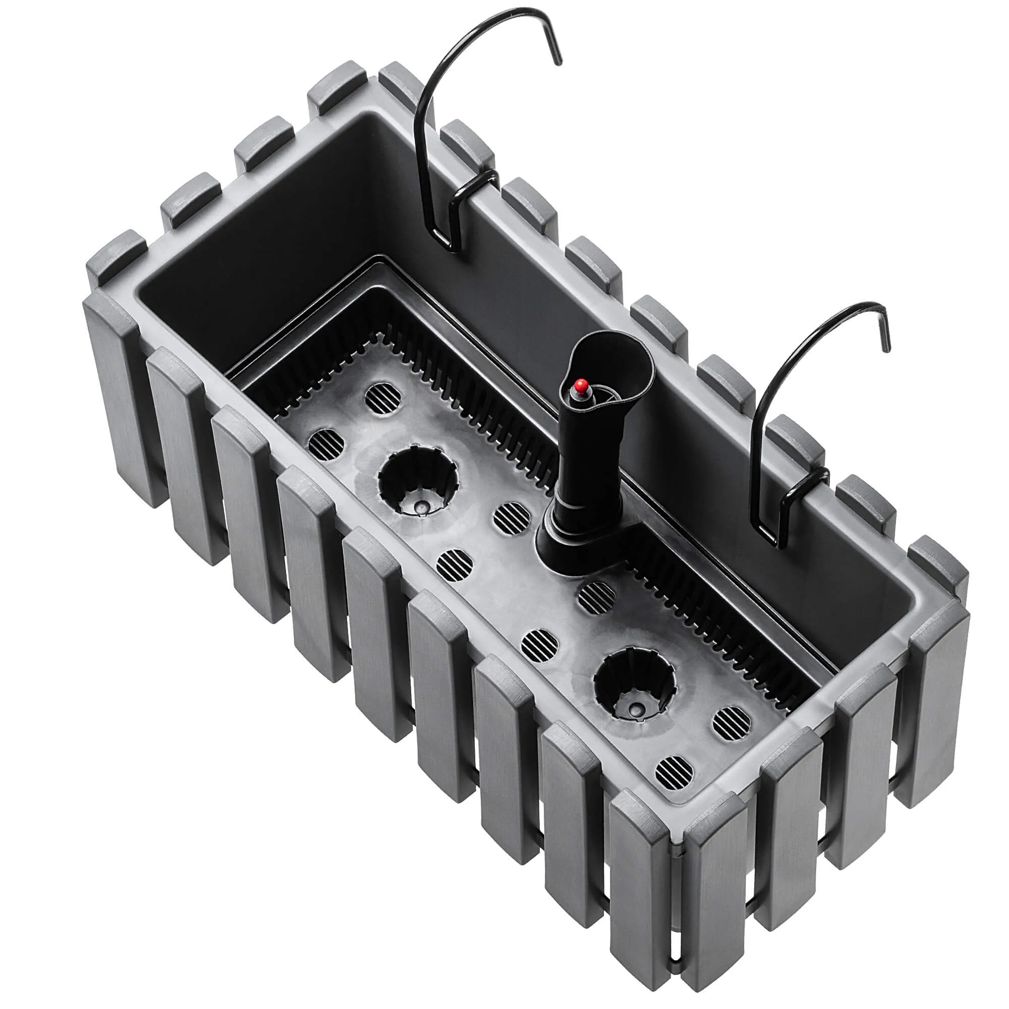 Glifada 40 cm dėžė su rankenomis ir laistymo sistema