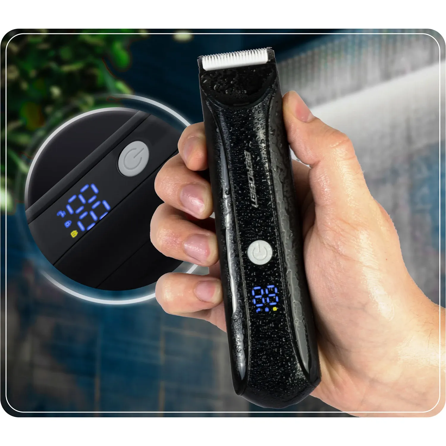 Berdsen BD-267 plaukų kirpimo mašinėlė, juoda - nuotrauka 1