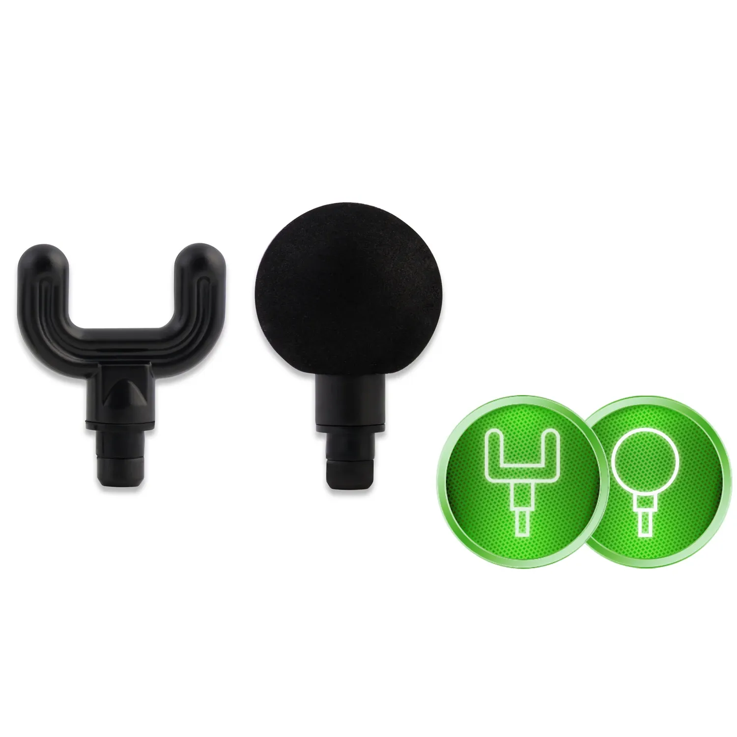 Kūno masažo pistoletas 5 antgaliai NS-502 Neo-sport juodas - nuotrauka 1