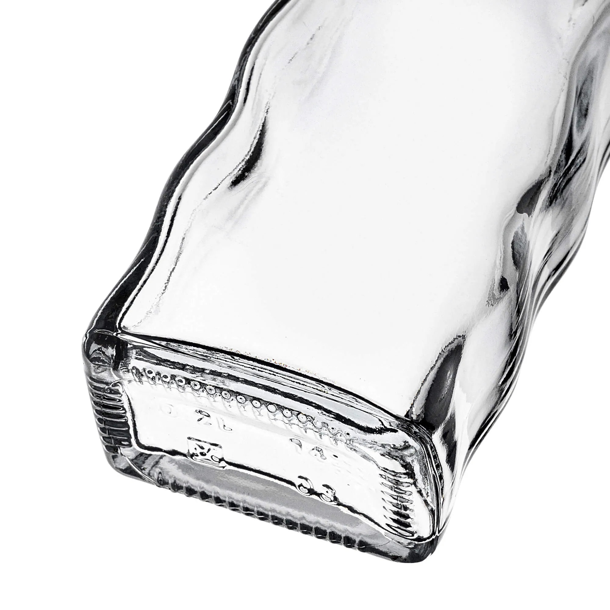 Stiklinis buteliukas tinktūrai „Fala“ 200 ml su sidabriniu dangteliu 1 vnt.