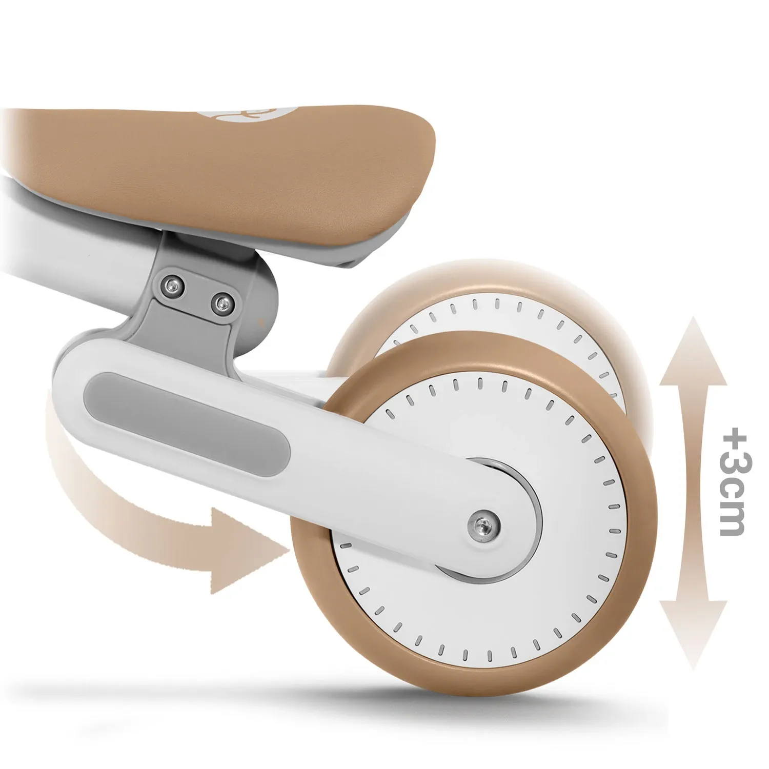 Nukido NK-603 vaikiškas balansinis dviratis - nuotrauka 1