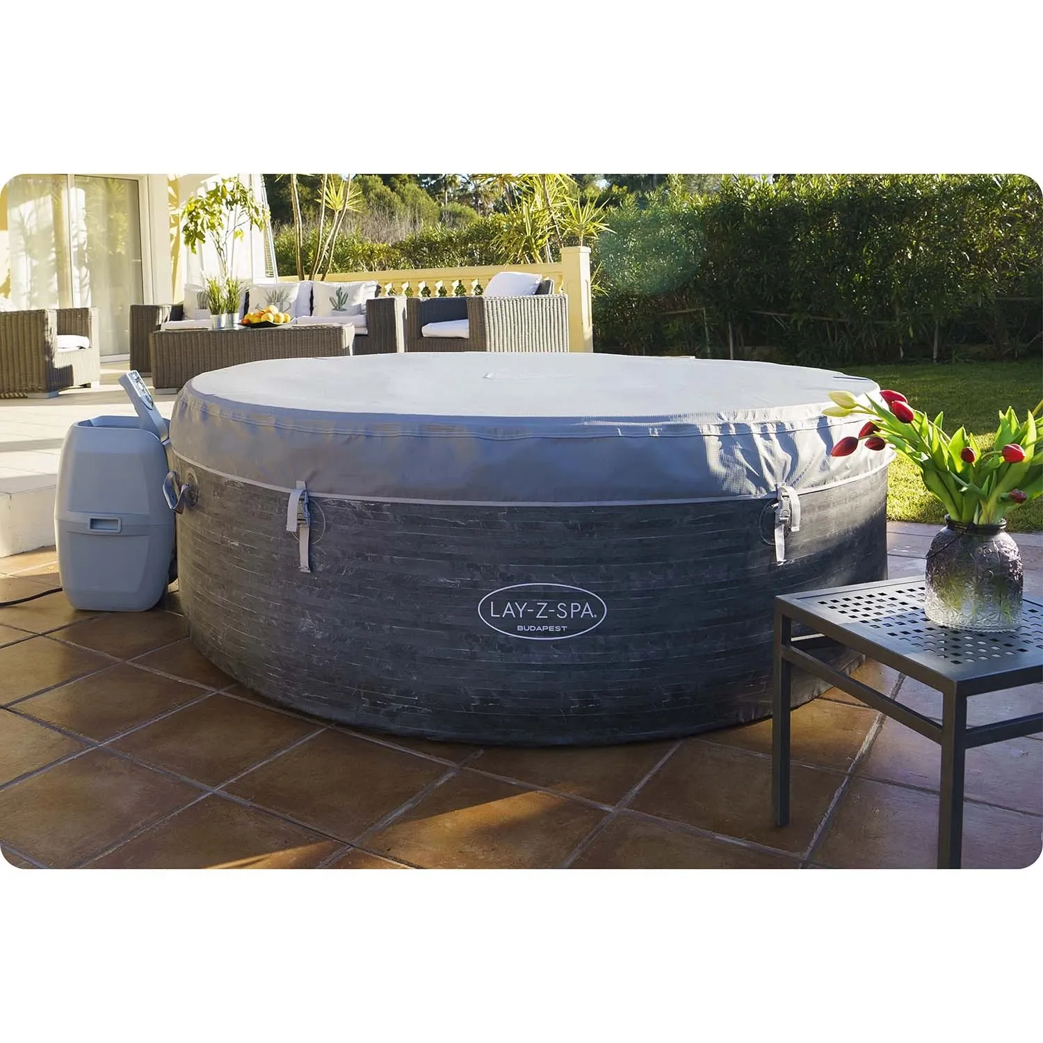 Pripučiama SPA vonia „Lay-Z Budapest“, 6 asmenims, „Bestway“, 60179 - nuotrauka 1