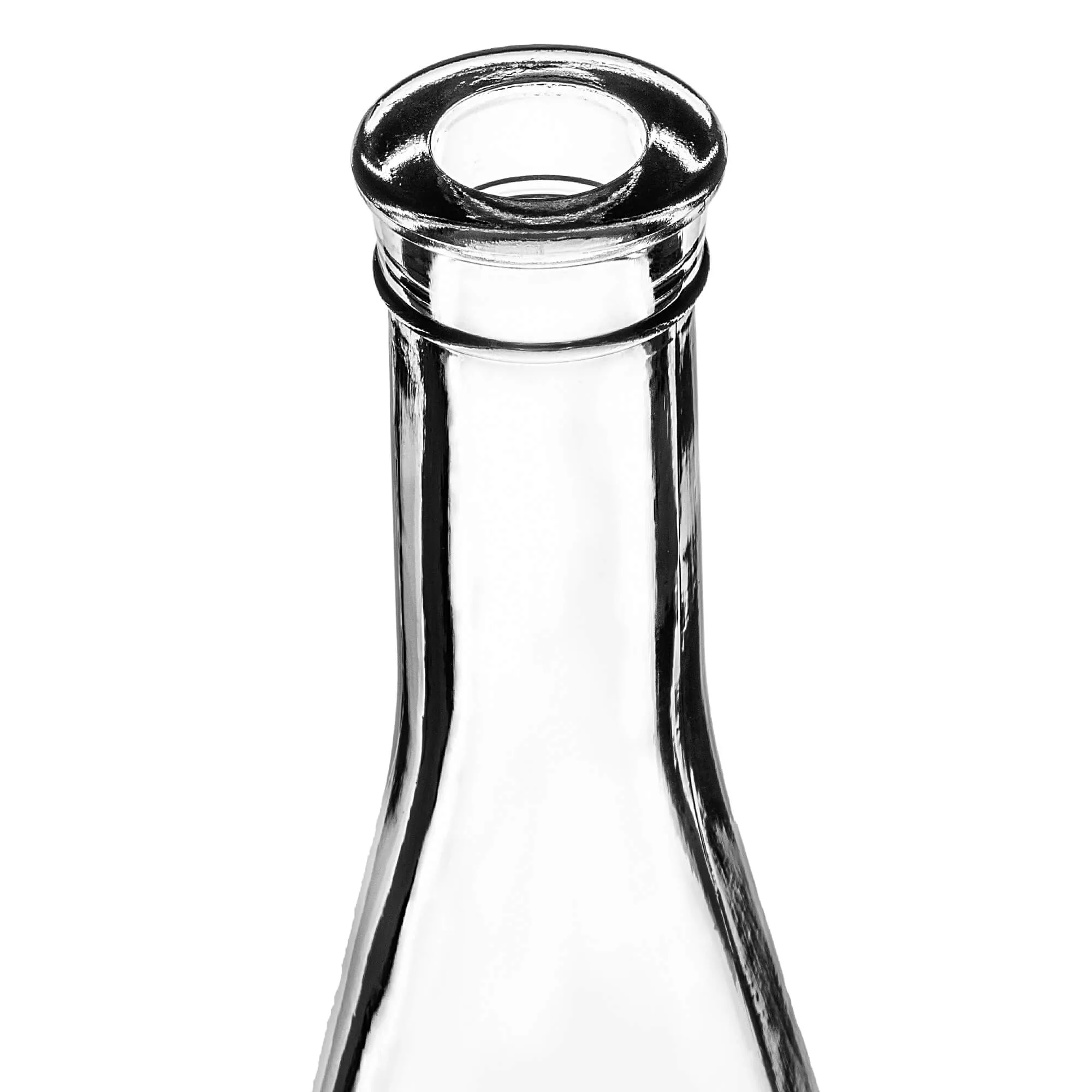 „Cona“ stiklinis tinktūros buteliukas 750 ml su sintetiniu kamščiu, 10 vnt.