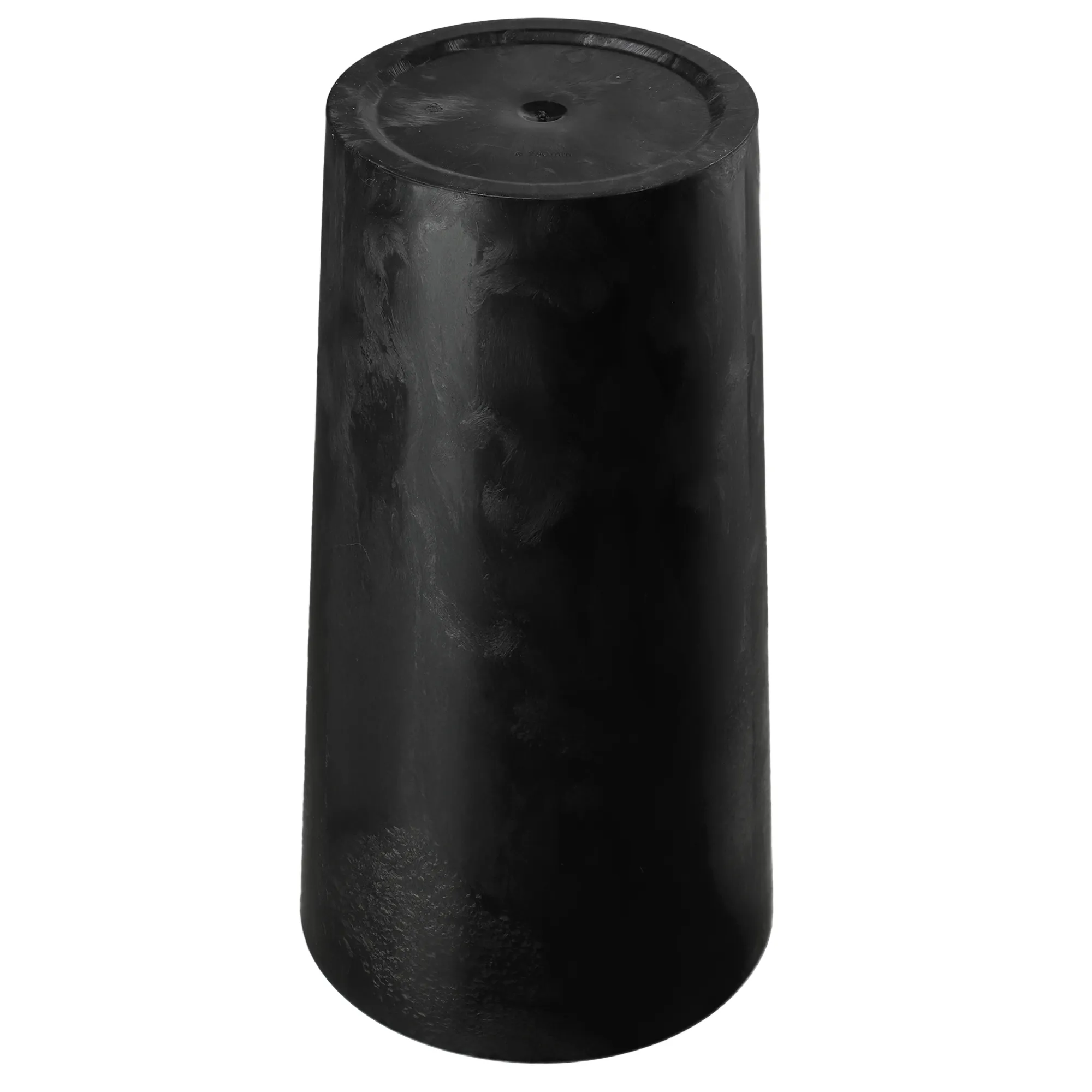 Merag gėlių vazonas 26 cm juodas betonas