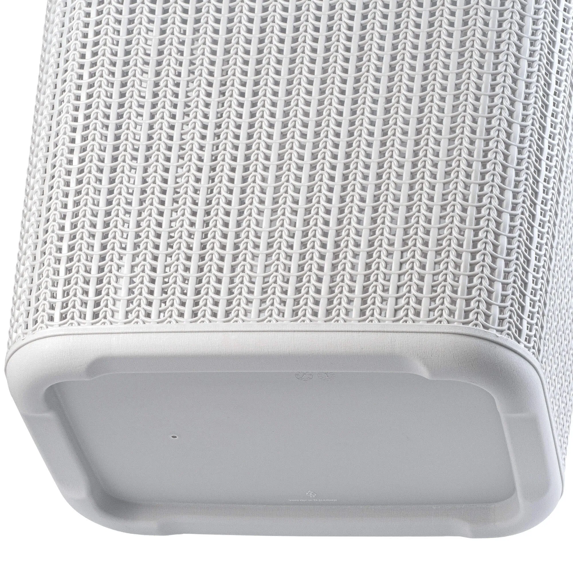 Mera 50L šviesiai pilkas skalbinių krepšys su dangčiu