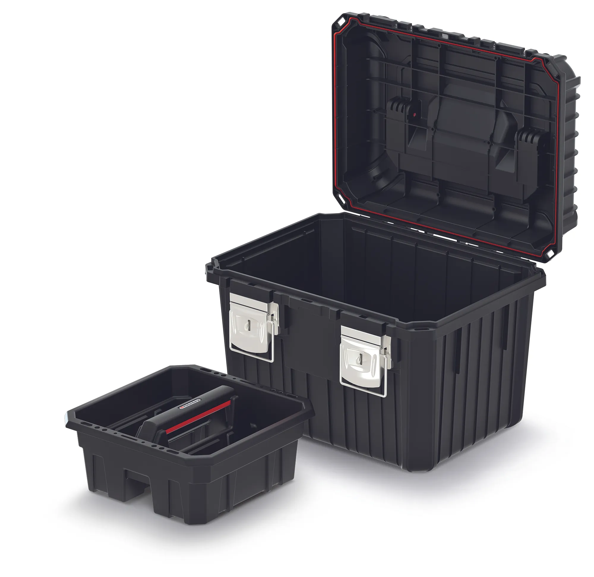 KISTENBERG sunki įrankių dėžė 45 m – KHV453535M – juoda