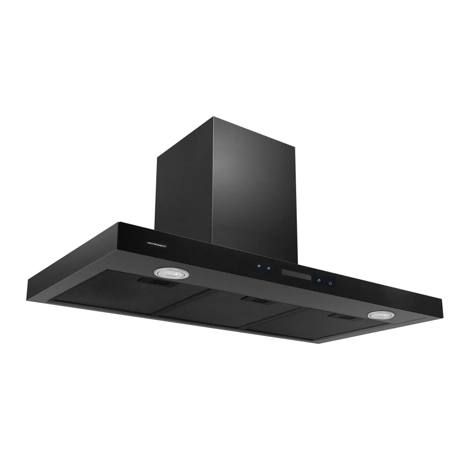 Berdsen BE-90S juodas 90 cm virtuvės gartraukis - nuotrauka 1