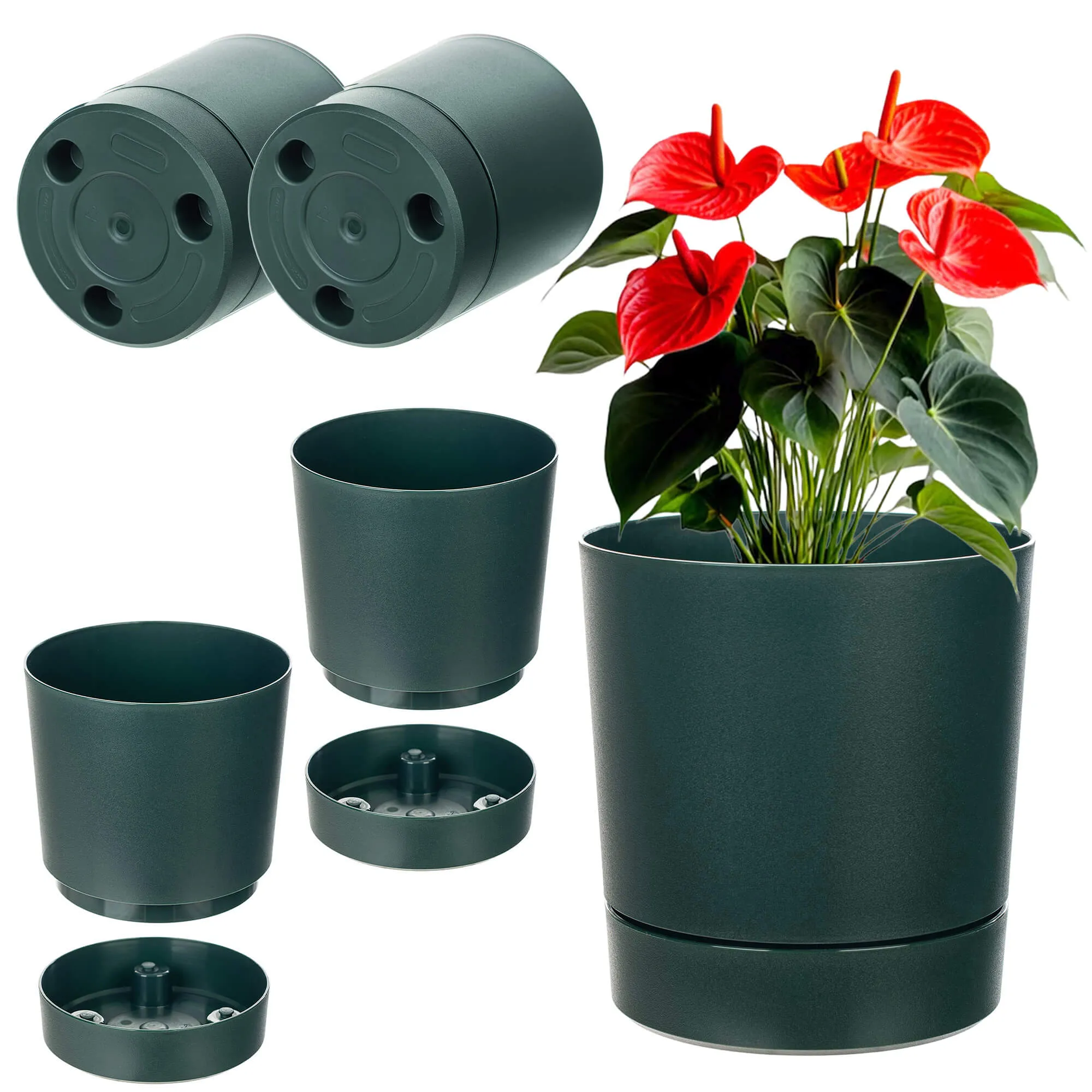 Verri vazonas su lėkštute 14