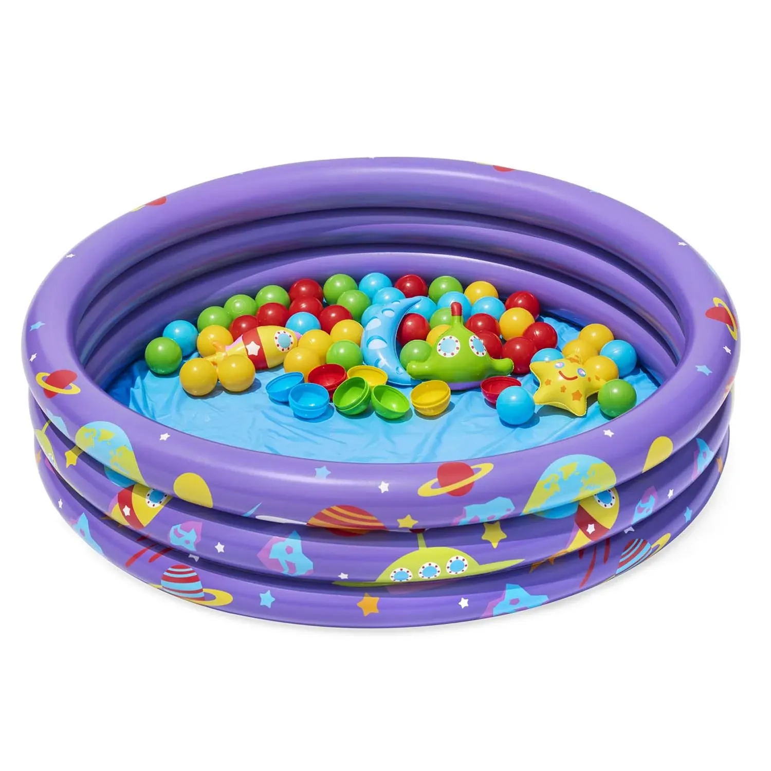 Pripučiamas baseinas 102 x 25 cm Bestway 52466 - nuotrauka 1