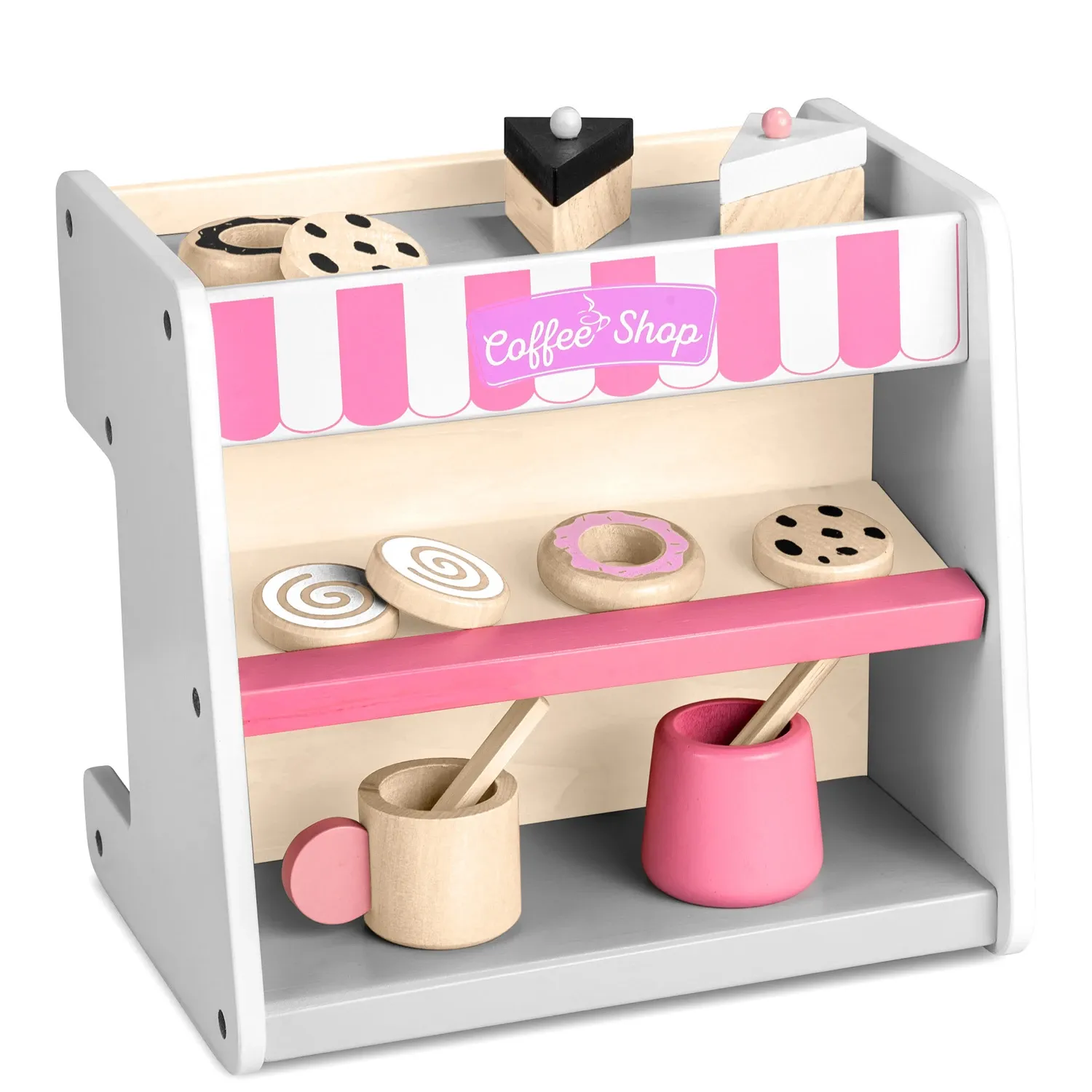 „Ricokids 785101“ baltas kavos aparatas su saldainiais - nuotrauka 1