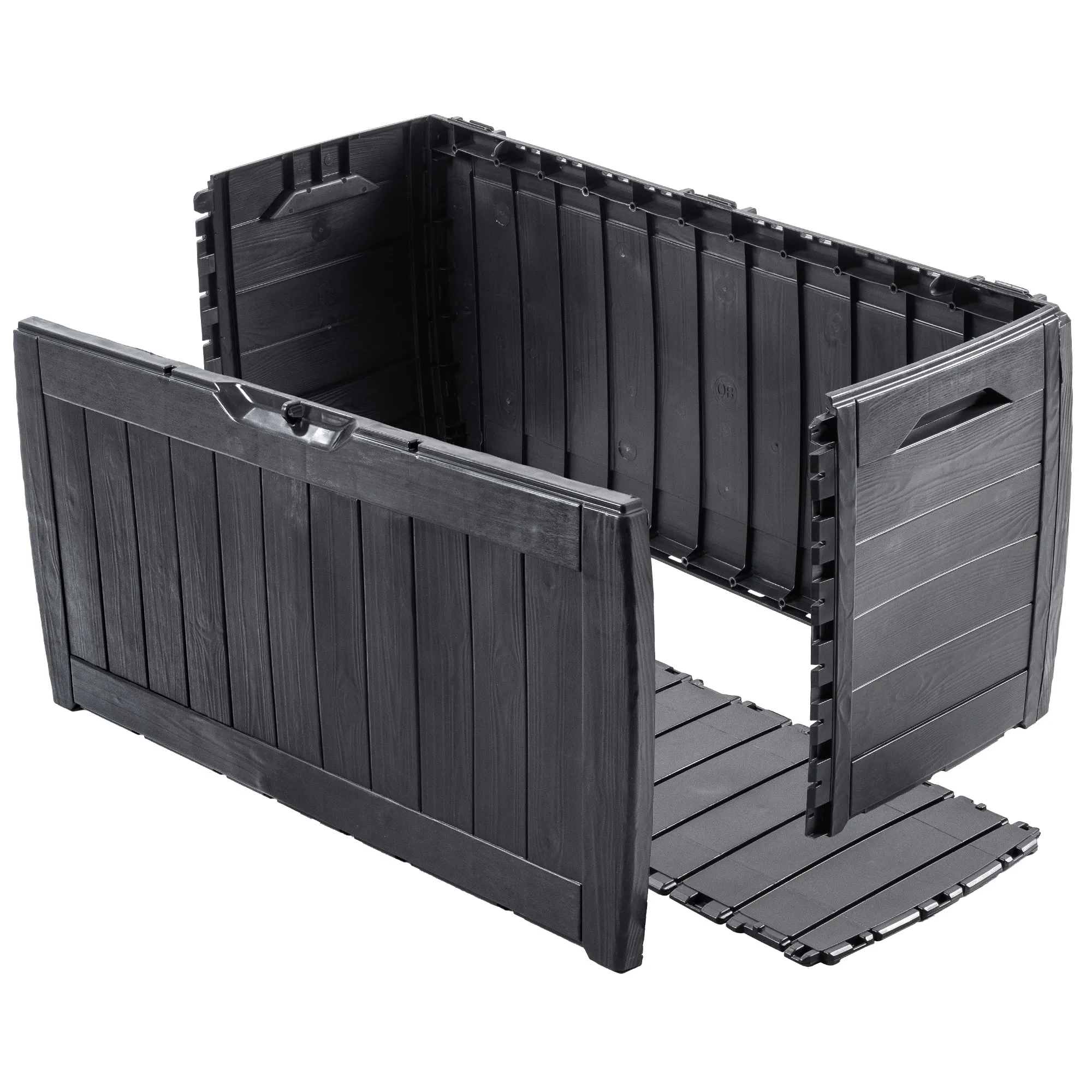 Keter Hollywood 270L grafito sodo dėžė