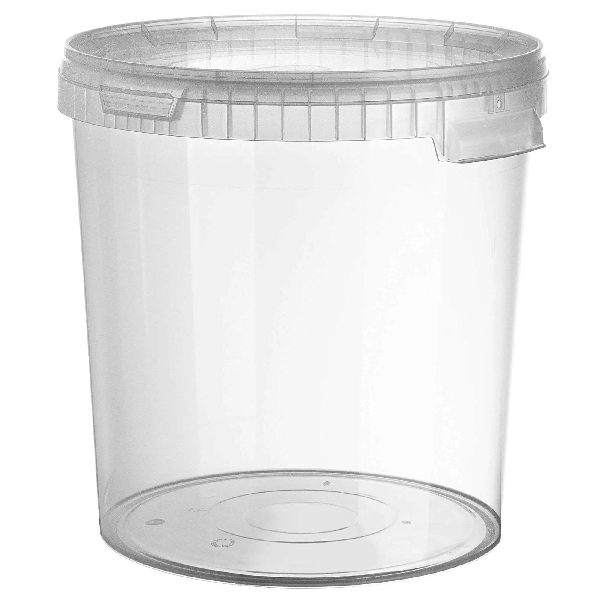 Acerra fermentacijos indas su dangčiu, 33 l, skaidrus