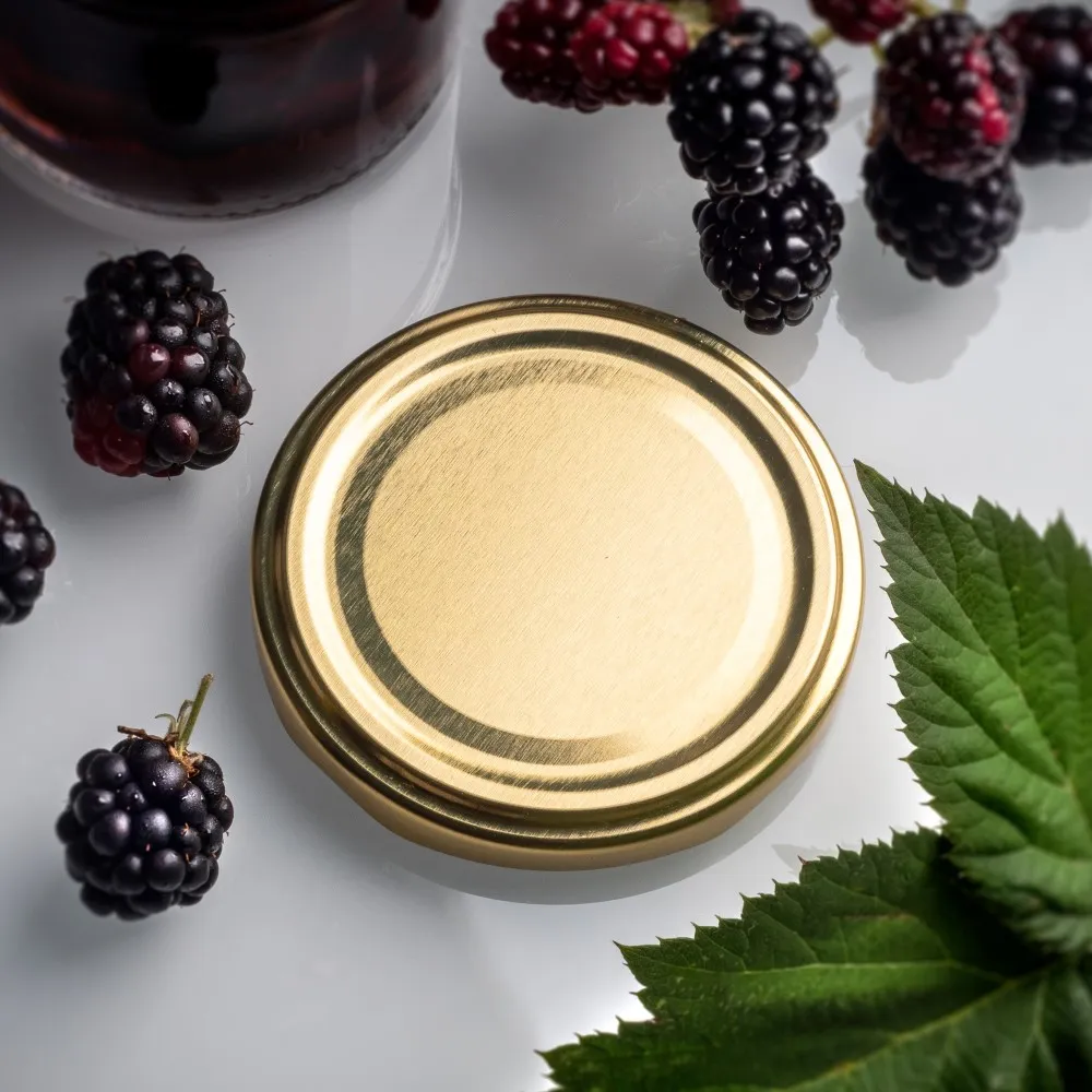 Avila konservavimo stiklainiai 350 ml, 10 vnt., 82 mm + auksiniai dangteliai