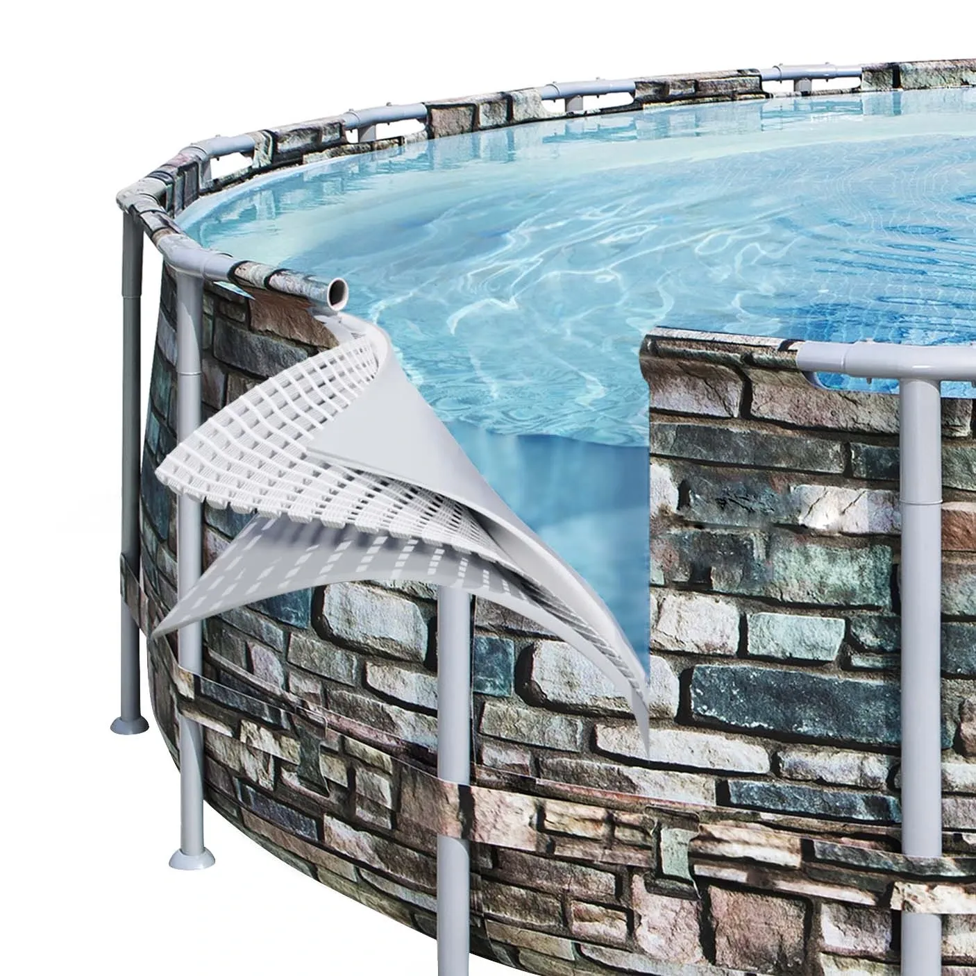 Karkasinis sodo baseinas 488 x 122 cm 18 viename „Bestway 56966“ - nuotrauka 1