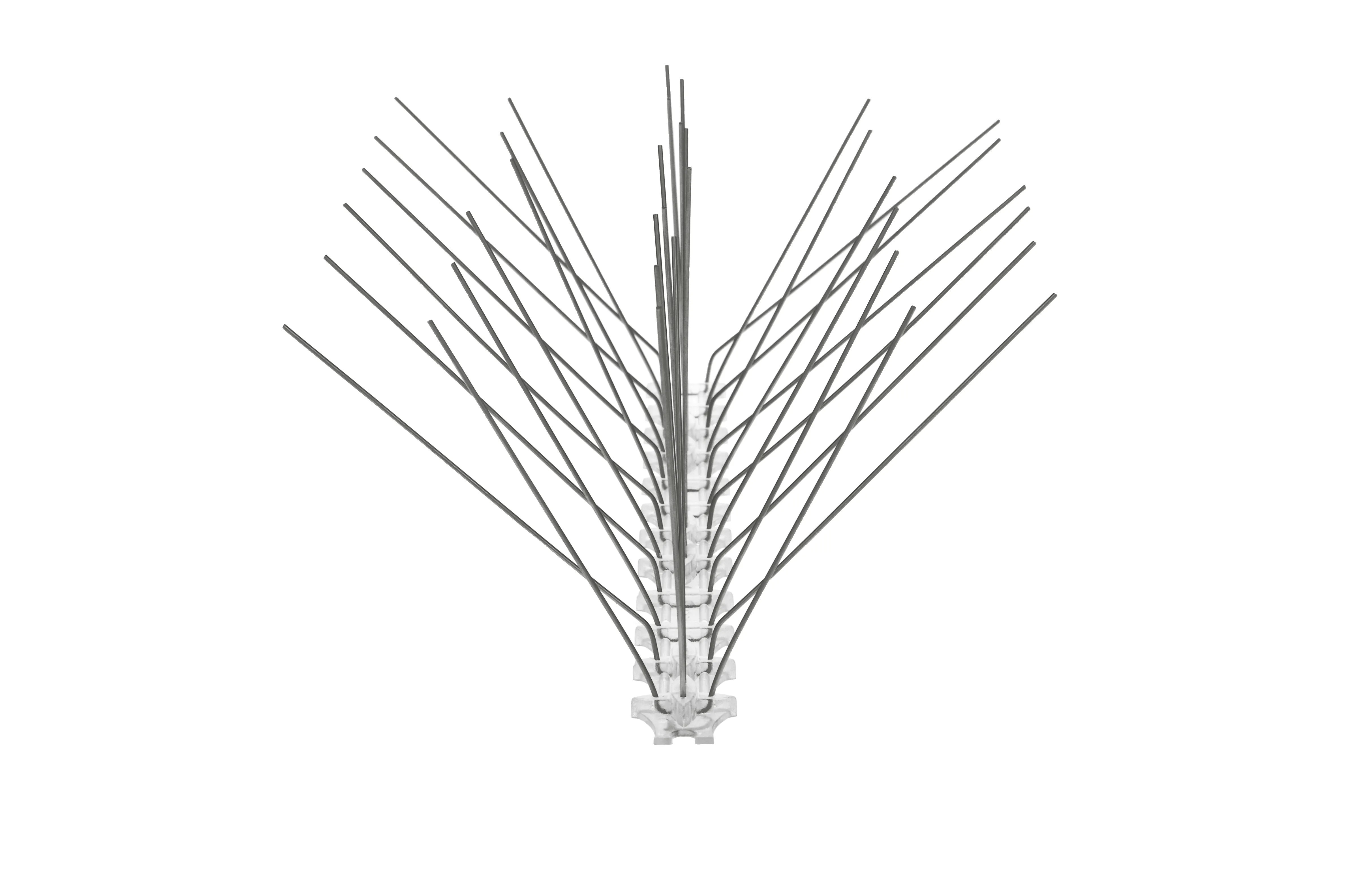 Nerūdijančio plieno paukščių smaigai, 33 x 10,5 cm, 9 vnt.