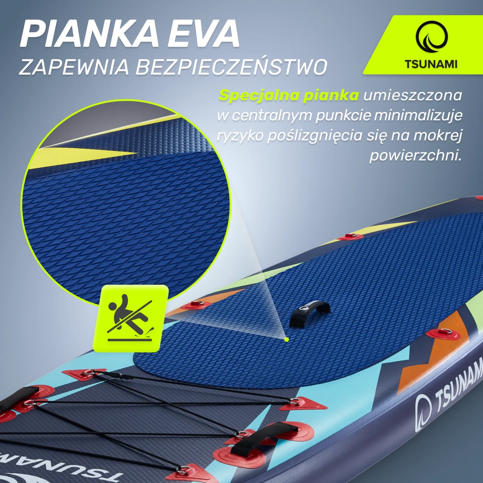 SUP TSUNAMI irklentė 320 cm T08