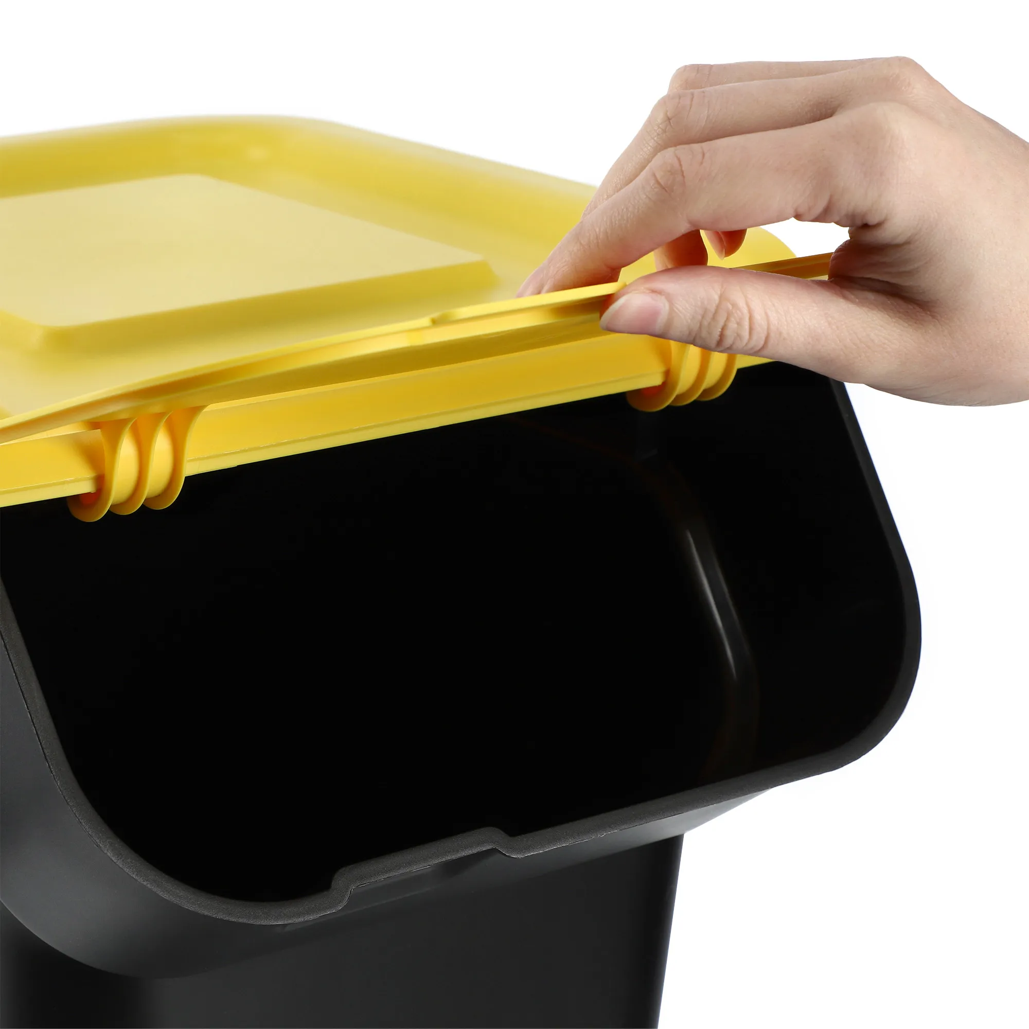 Pagney 4x25L juodų šiukšliadėžių rinkinys