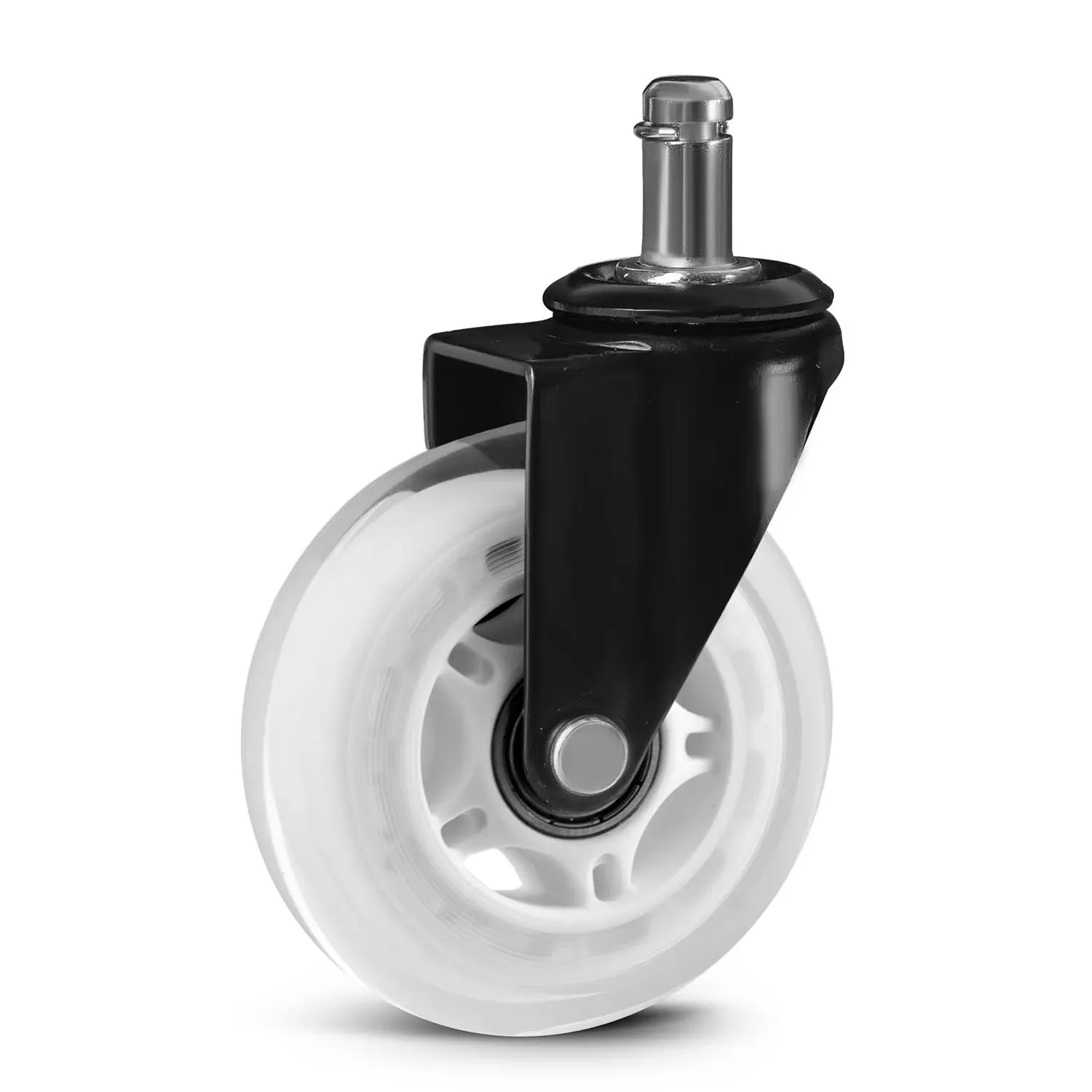 Skaidrūs guminiai ratukai Sofotel foteliams, 5 vnt. - nuotrauka 1