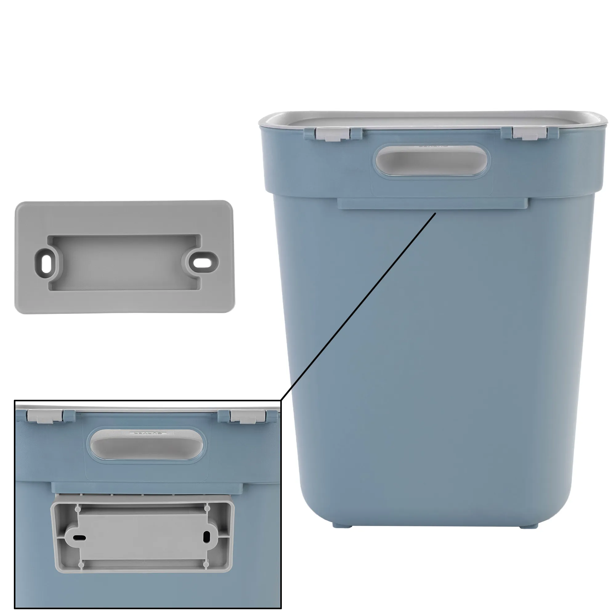 „Curver Ready to Collect“ 10 l mėlyna atliekų rūšiavimo dėžė