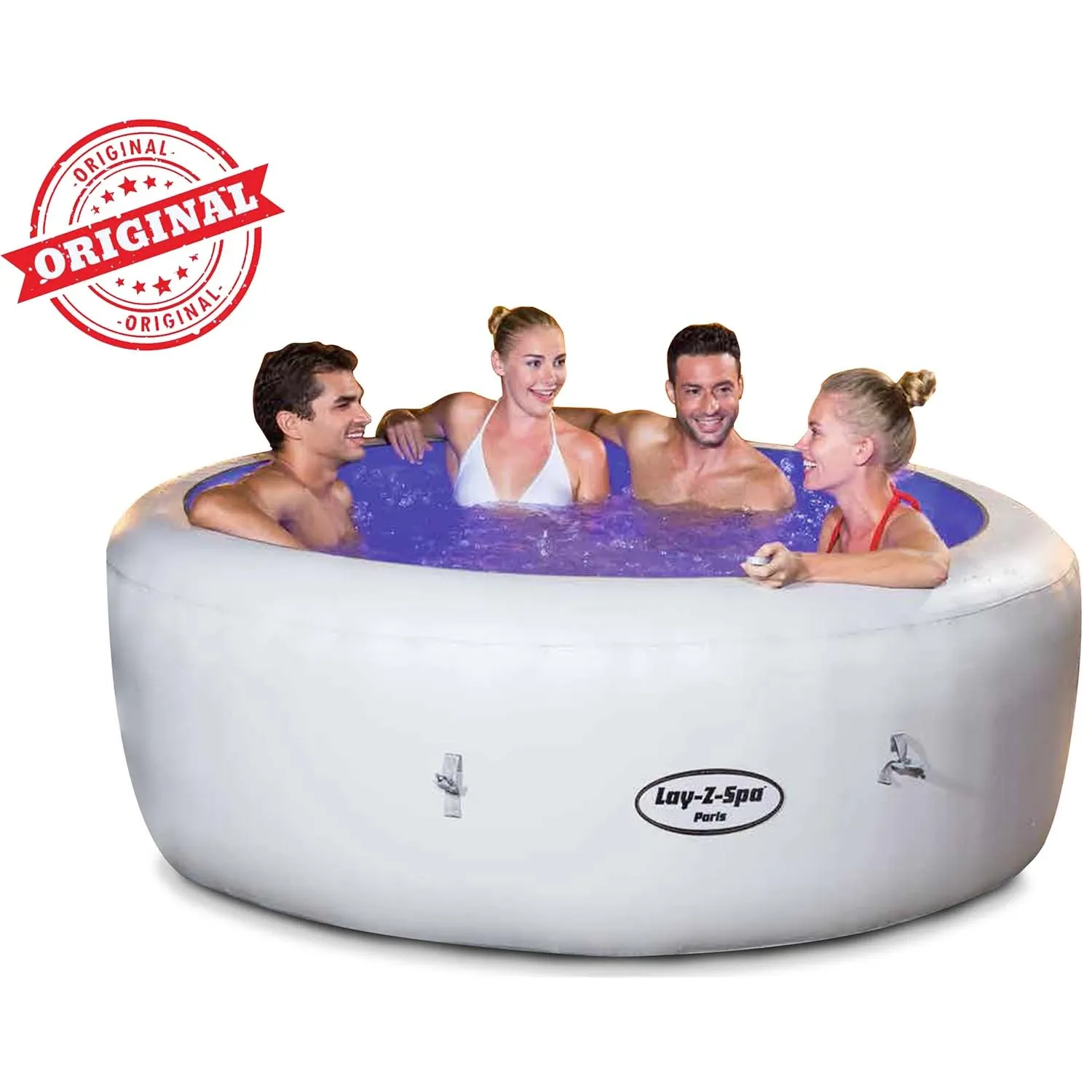 Pripučiama SPA vonia „Lay-Z Paris“, skirta 6 asmenims, „Bestway“, 60013 - nuotrauka 1