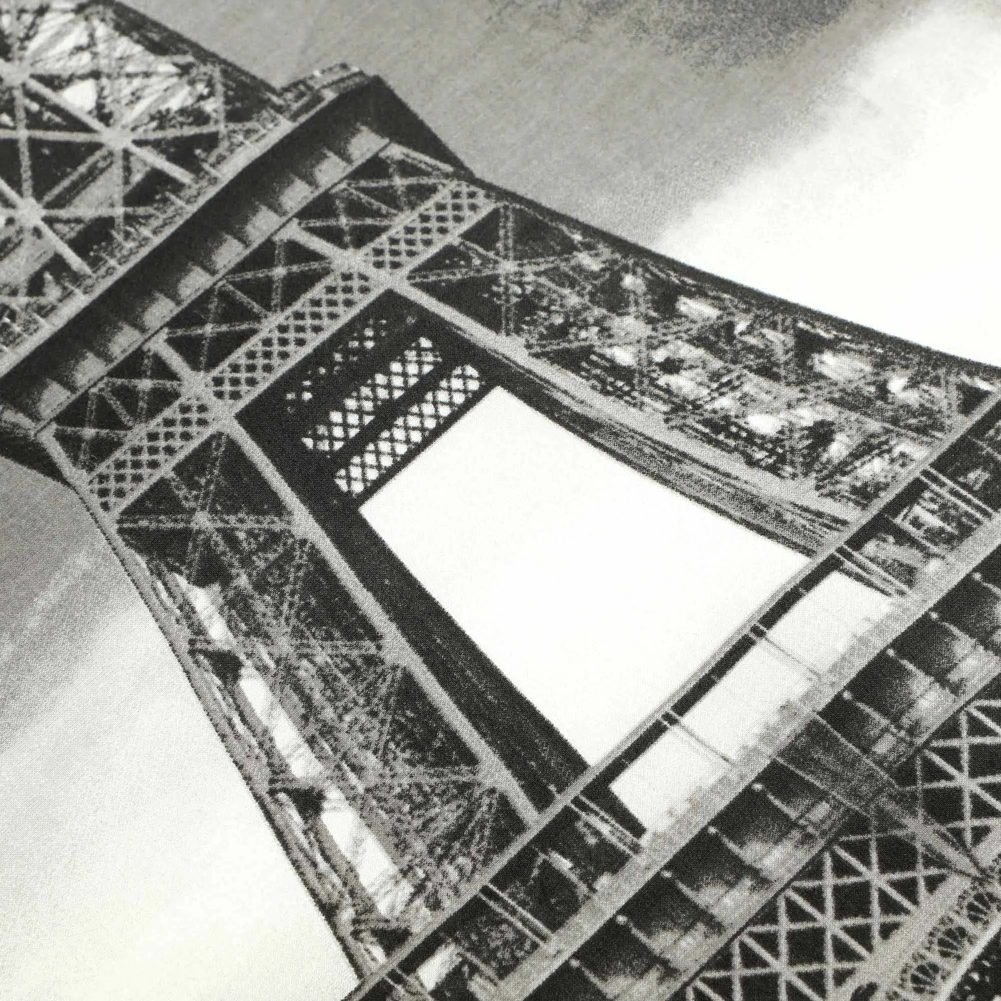 „Saclay“ tamprios lyginimo lentos užvalkalas, 148 x 52 cm, Eifelio bokštas