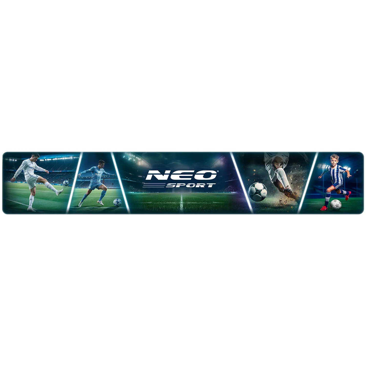 Futbolo vartai 300 x 200 x 90 cm NS-497 juodi - nuotrauka 1