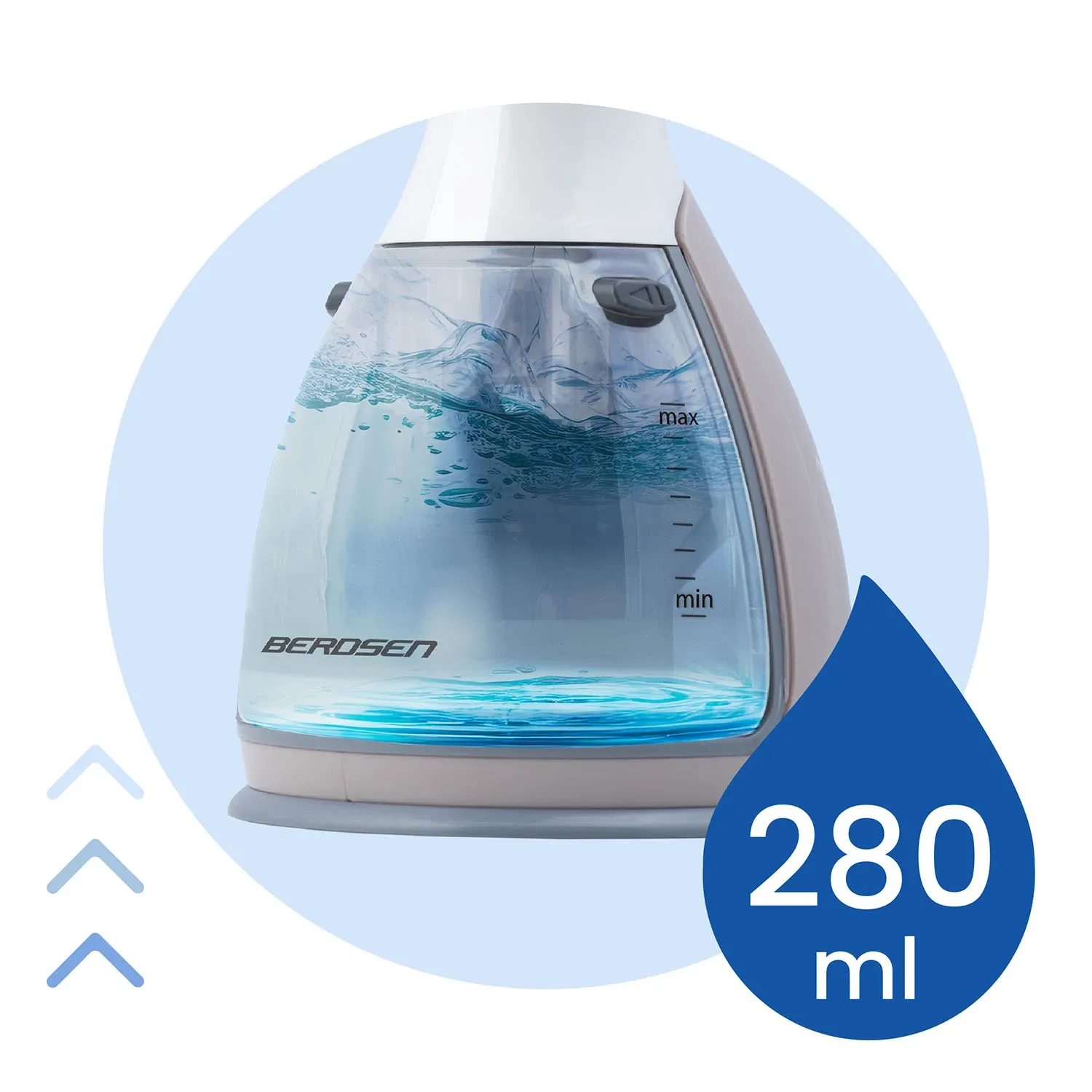 Berdsen BD-310 1500W drabužių garintuvas - nuotrauka 1