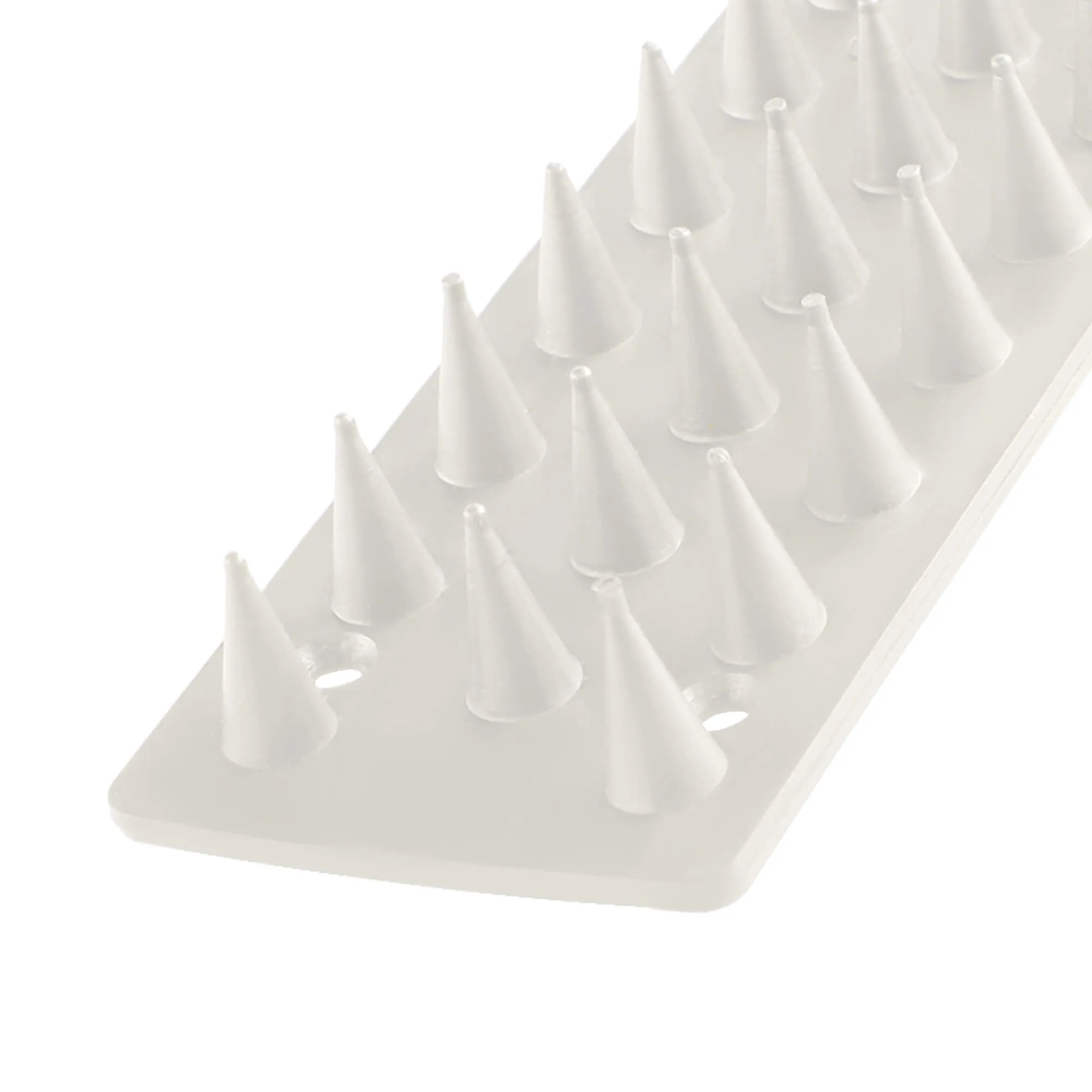 „Tosta“ plastikiniai spygliai nuo paukščių, 4,5 x 50 cm, balti, 1 vnt.