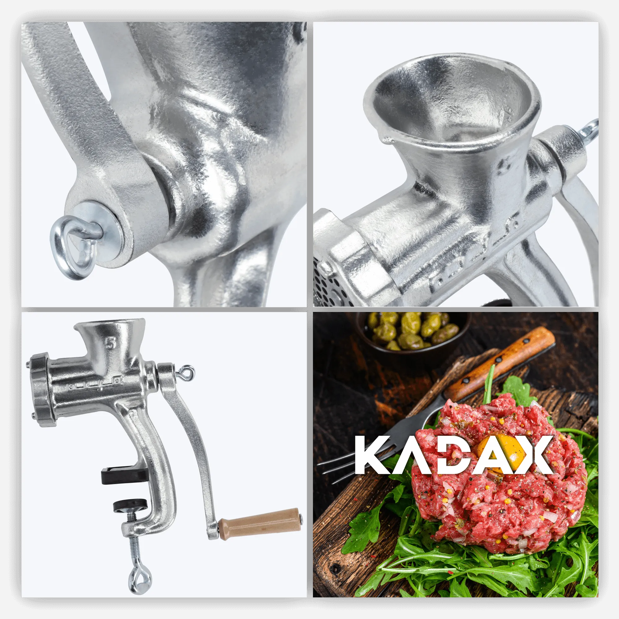 Hamra rankinis mėsmalė, 5 dydis