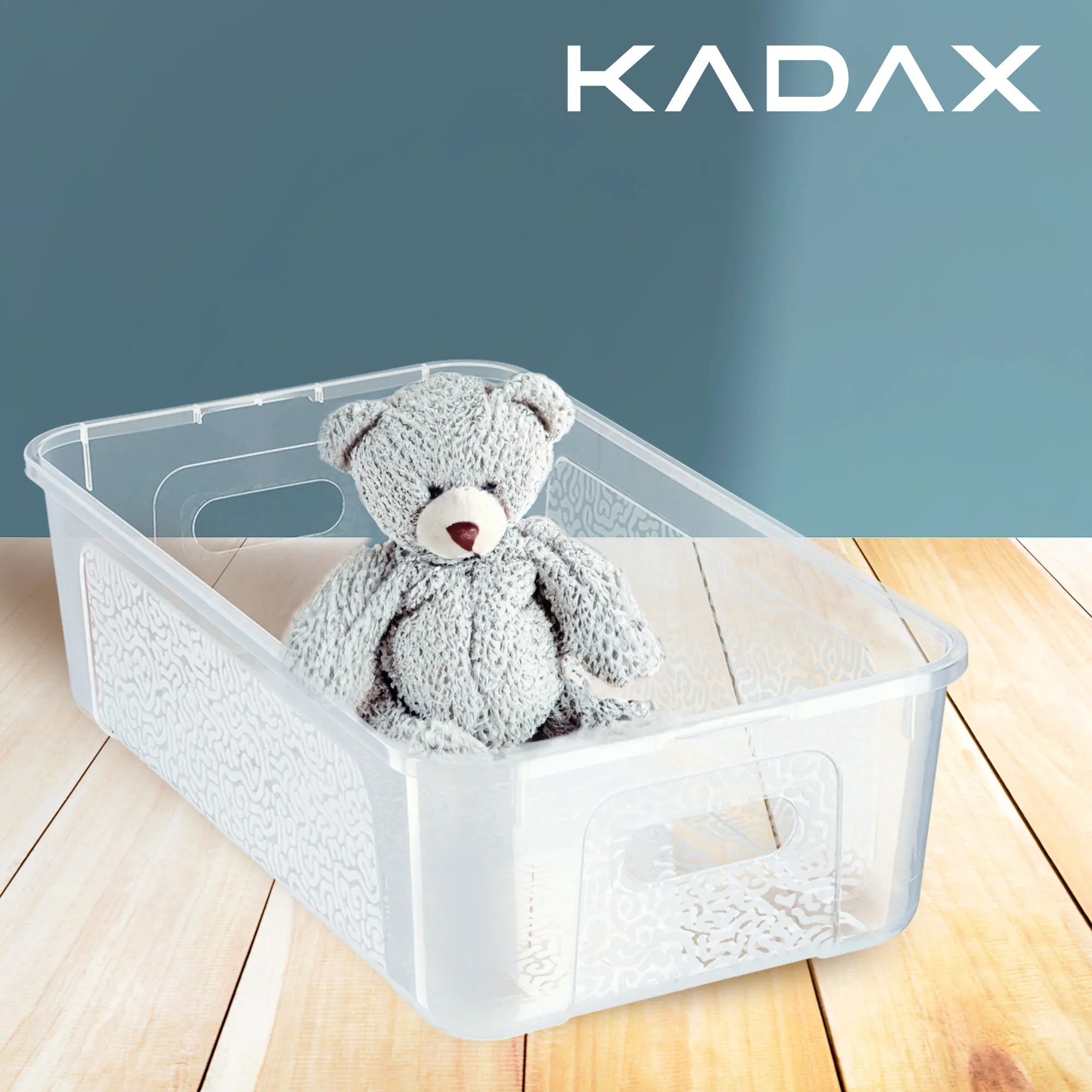 Dozza 5 l laikymo indas su dangčiu, bespalvis