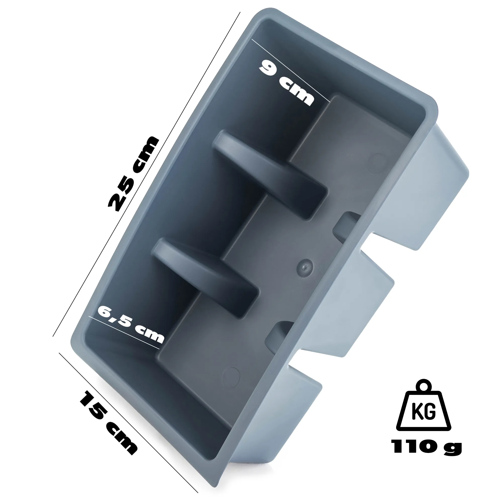 „Noia Spice“ organizatorius tamsiai pilkas