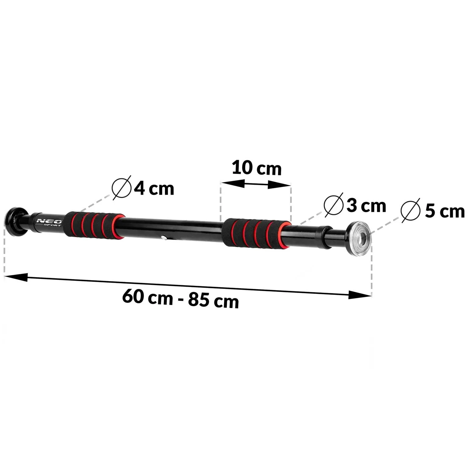 Prisitraukimų skersinis 60–85 cm NS-310 - nuotrauka 1