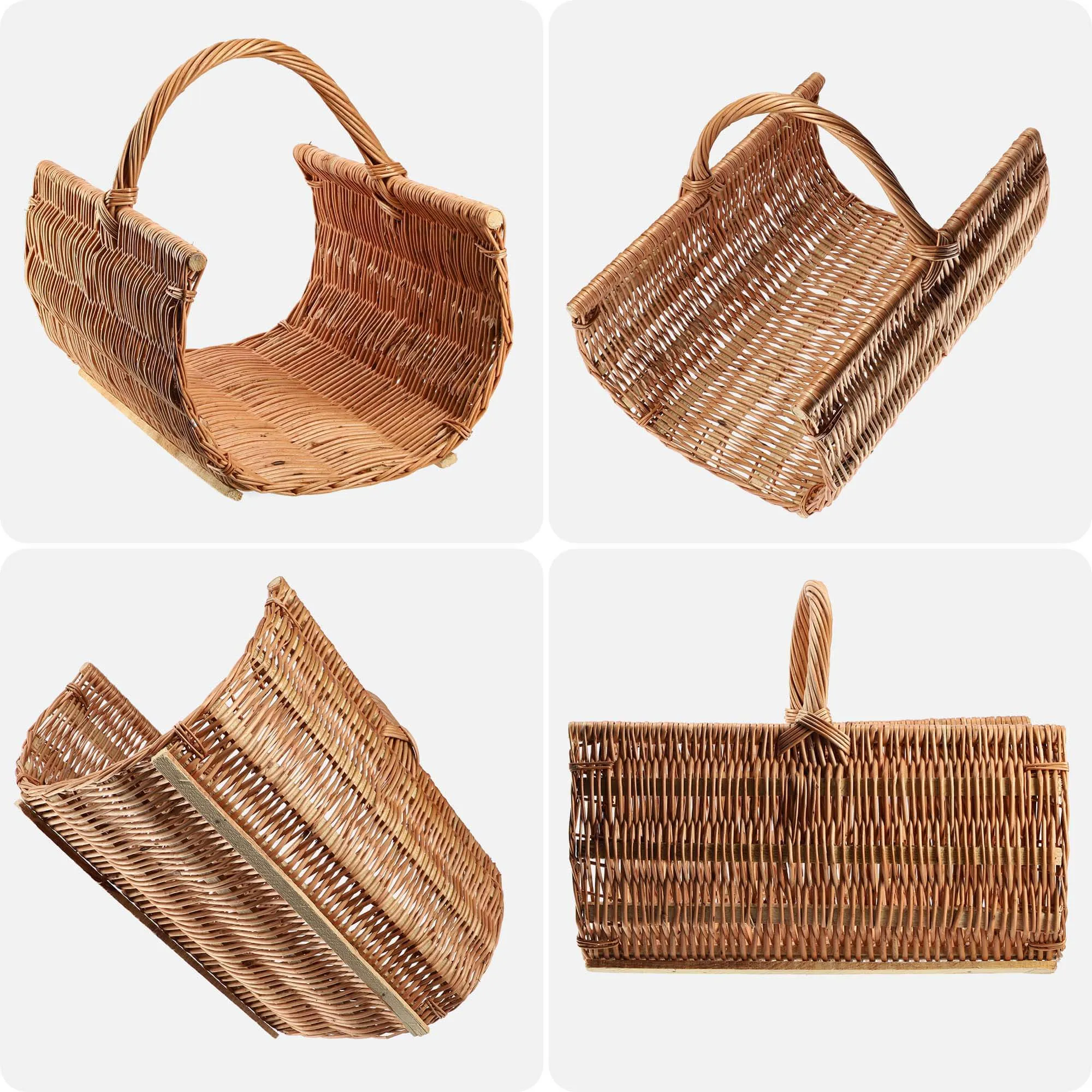 Padwa židinio krepšelis 44 x 50 cm, rudas