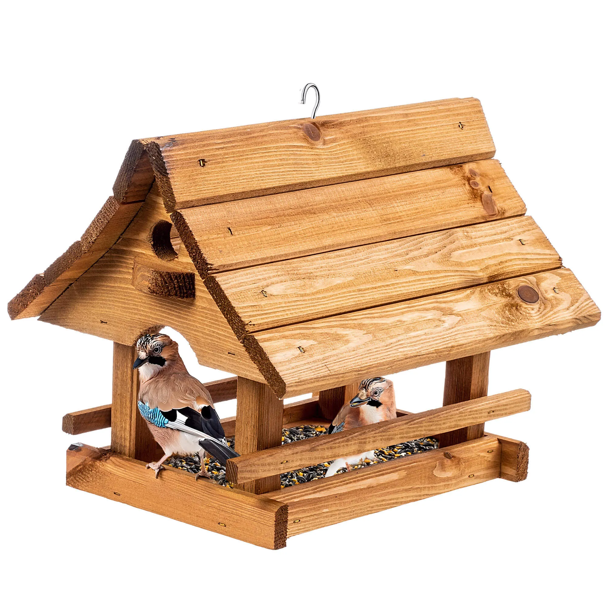 Arbis paukščių lesyklėlė, 30 x 25 cm, natūrali