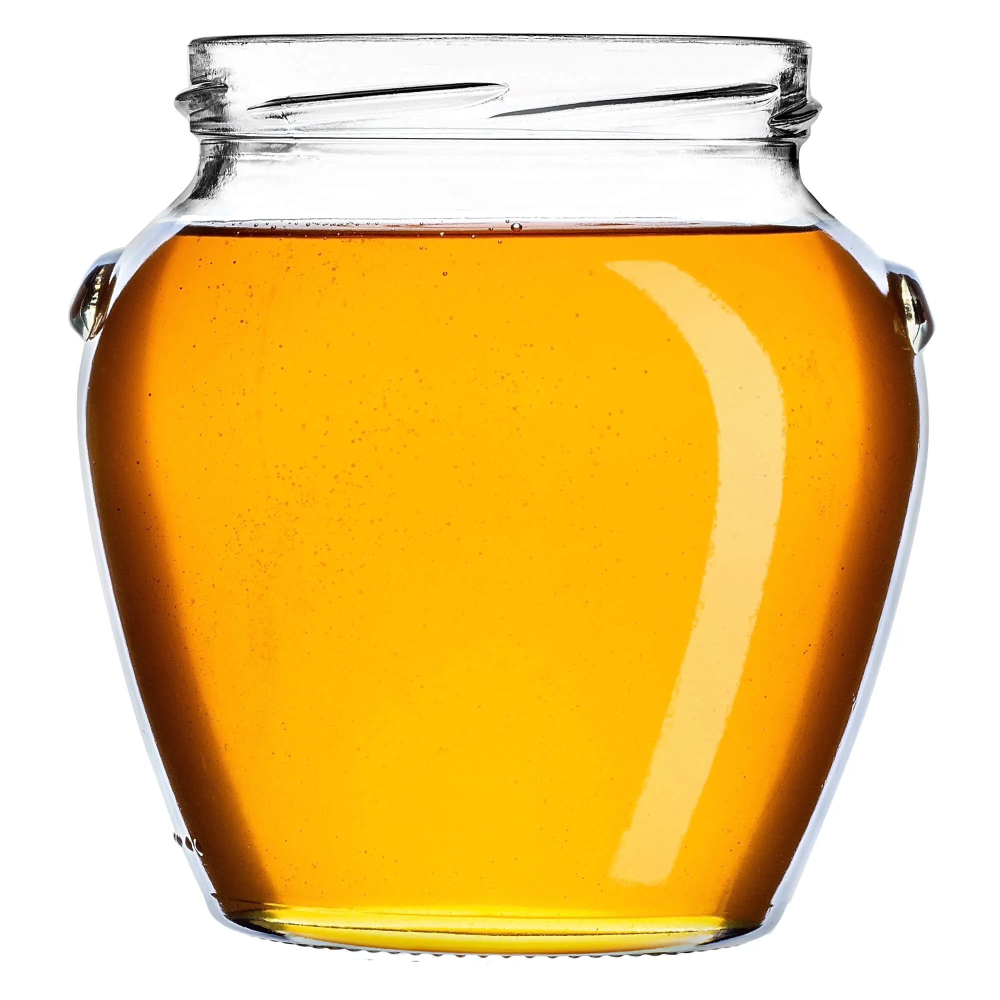 „Sassa“ konservavimo stiklainiai 580 ml, 24 vnt., 82 mm, + raudoni tinklelio dangteliai