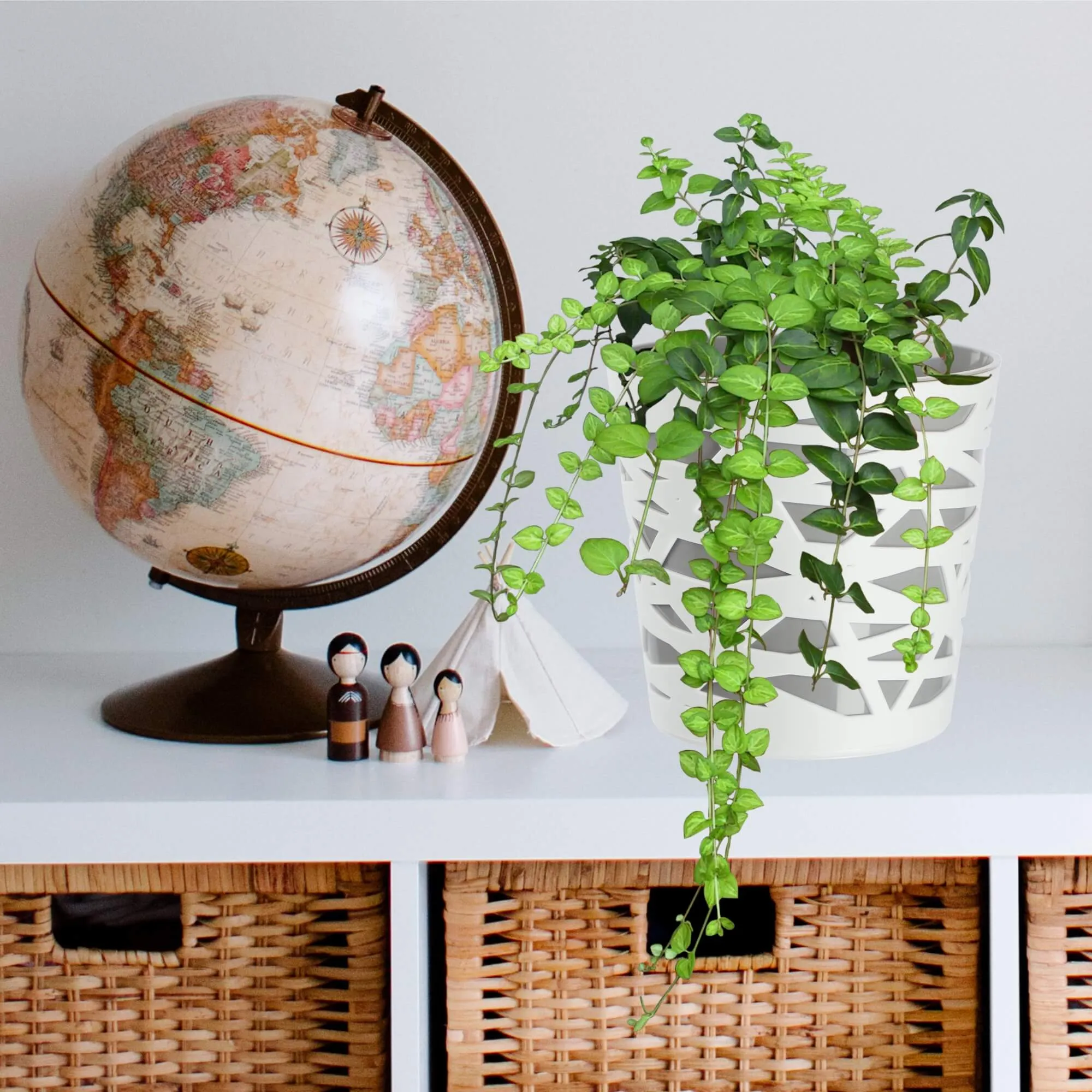 Rusio vazonas su įdėklu 15 cm