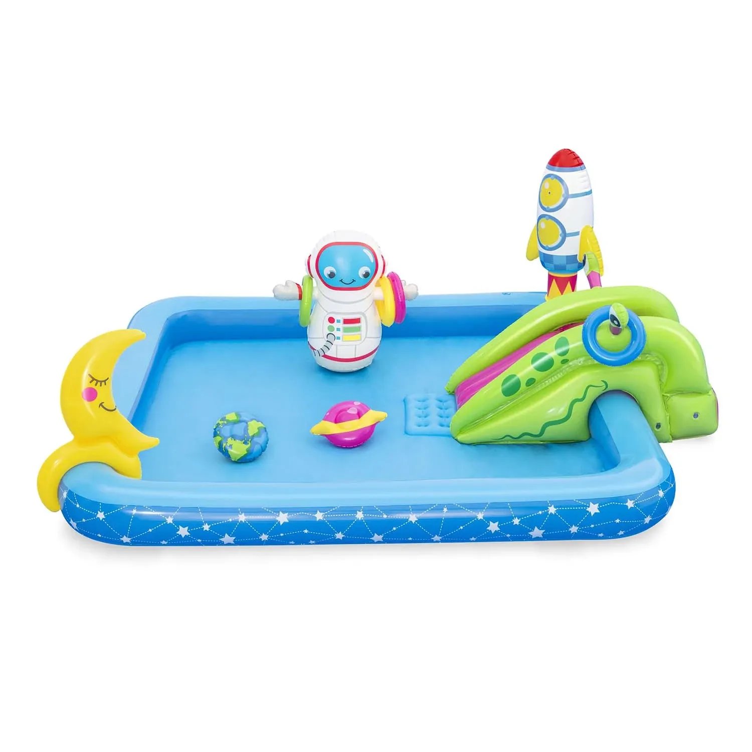 Pripučiama žaidimų aikštelė Astronautas 228 x 206 x 84 cm Bestway 53126 - nuotrauka 1