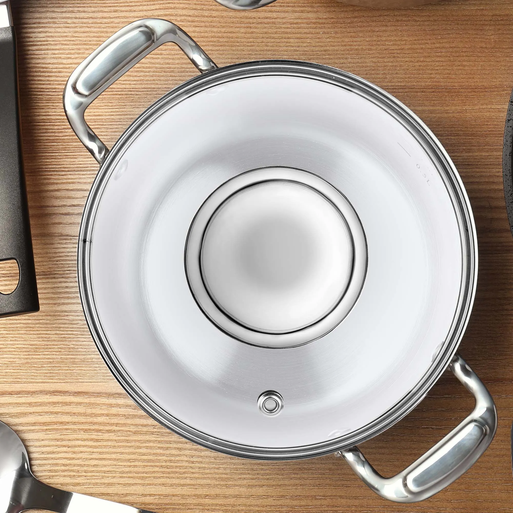 „Vicenza“ orkaitėje kepti tinkamų dangčių rinkinys, 20, 24, 26, 28 cm