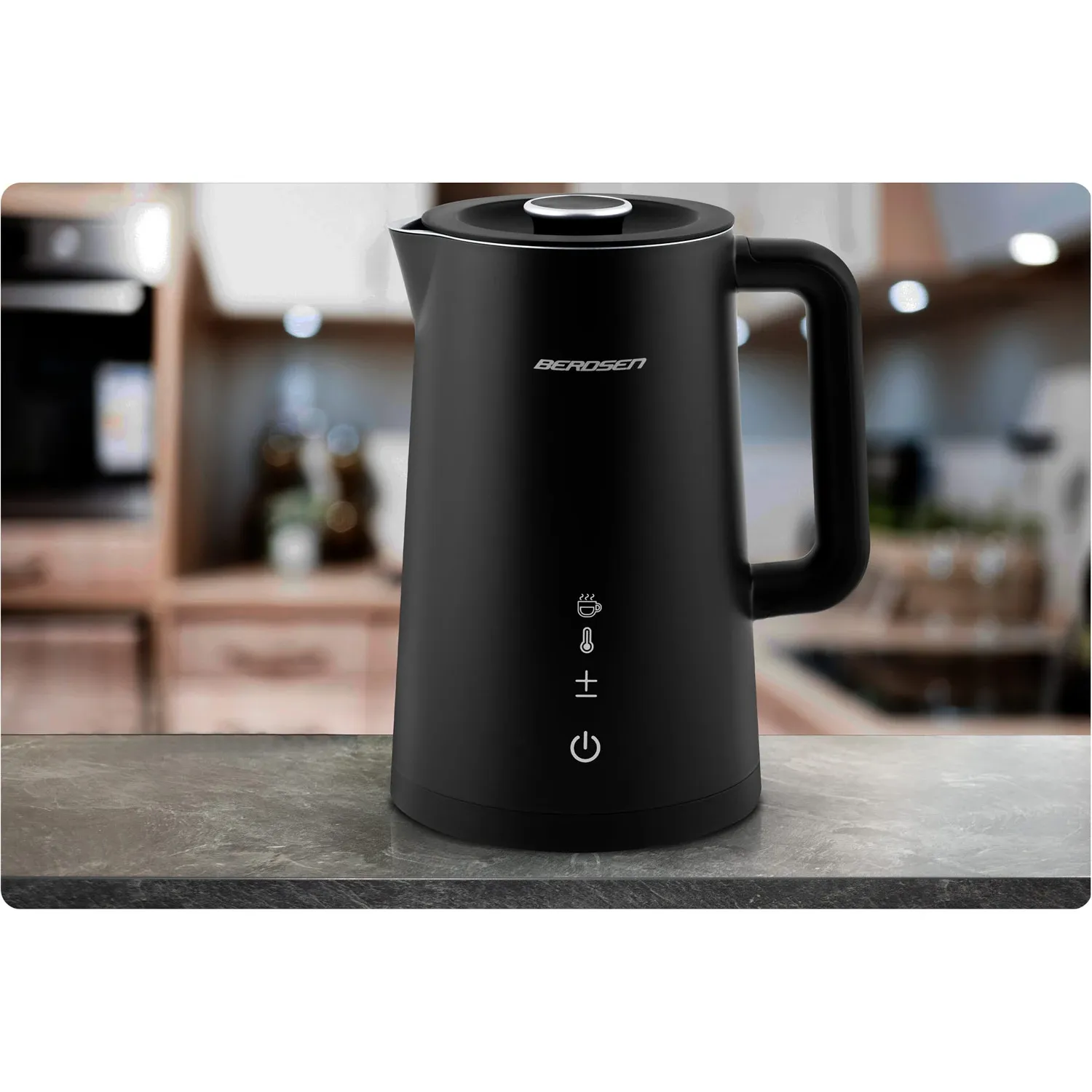 Berdsen BD-709 elektrinis virdulys 1,7 l juodas - nuotrauka 1