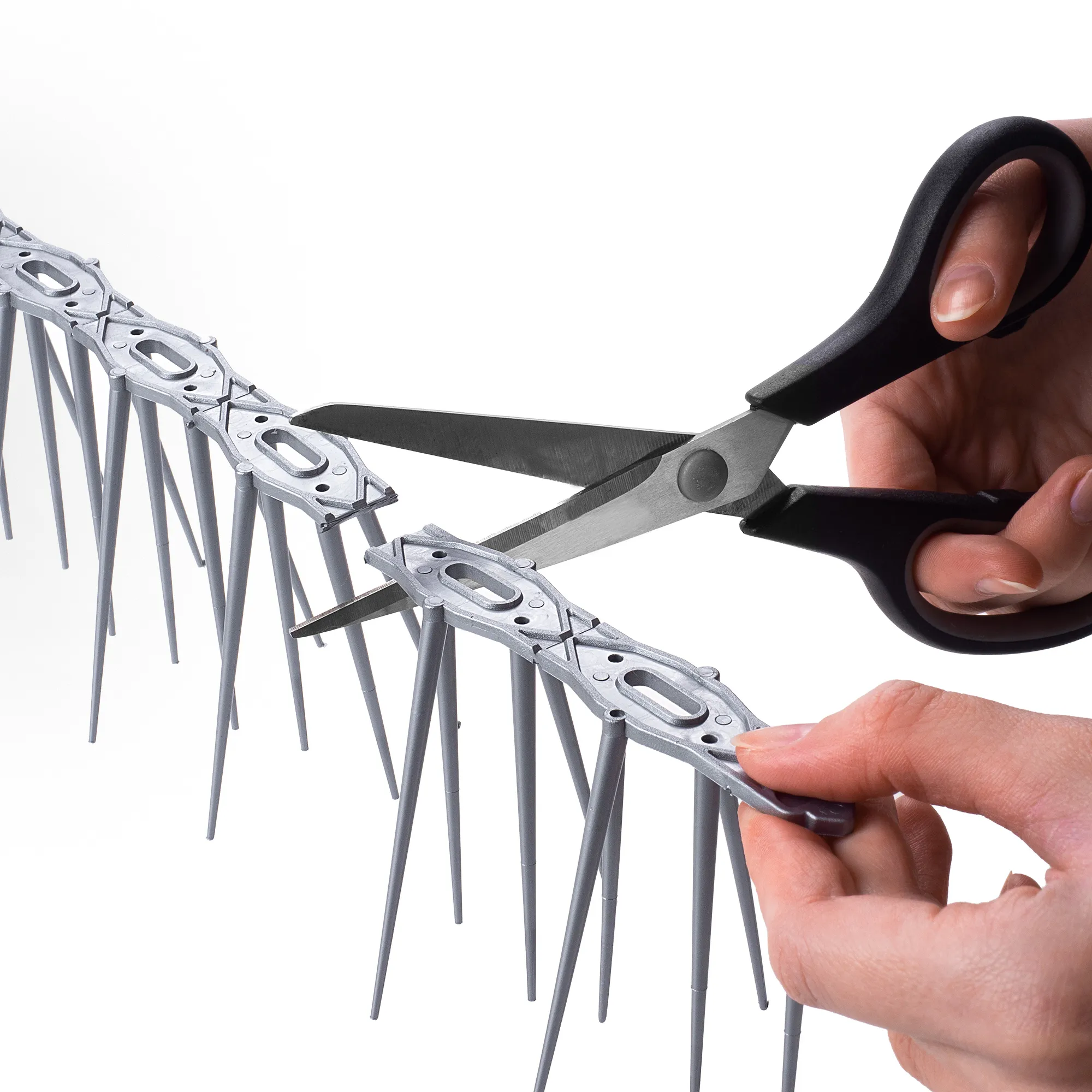 „Dierre“ paukščių atbaidymo spygliai, sidabriniai, 50 vnt.