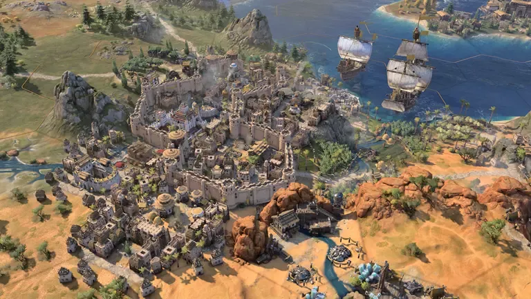 Sid Meier%27s Civilization VII PL (PS5) + Bonus! - Užsisakykite „Sid Meier%27s Civilization® VII Standard Edition“ iš anksto ir gaukite „Tecumseh and Shawnee Pack*“