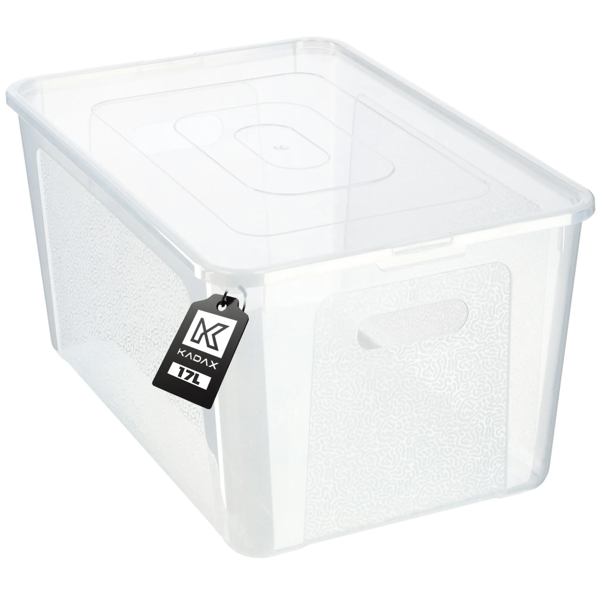 Dozza 17L laikymo konteineris su dangčiu, bespalvis