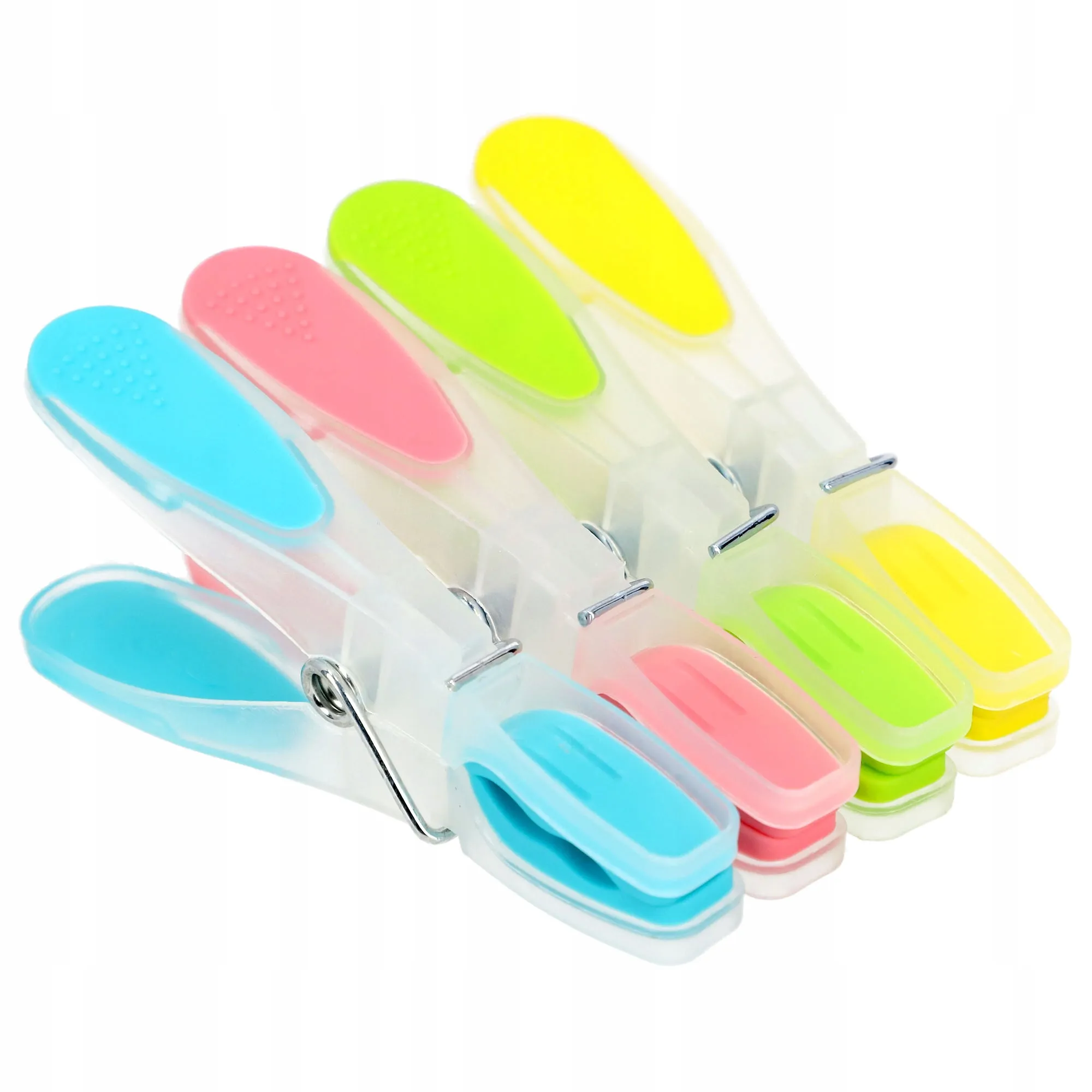 „Ravi Extra“ plastikiniai skalbinių segtukai, 4 spalvos, 10 vnt.