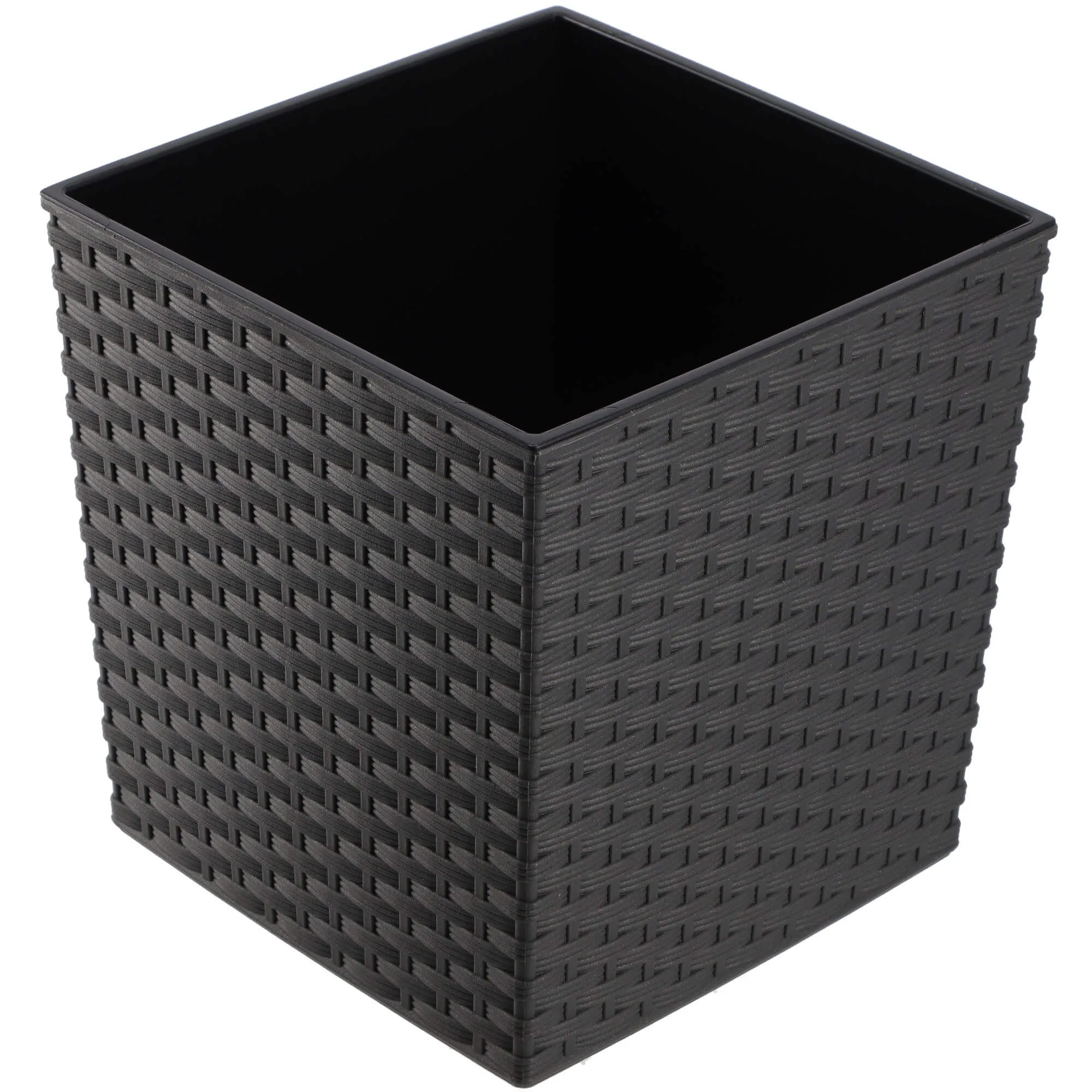 Gėlių vazonas su rotango įdėklu 19 cm