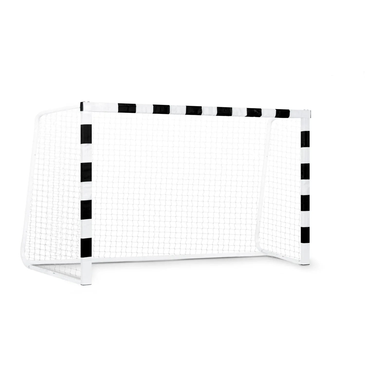 Futbolo vartai 300 x 200 x 120 cm NS-465 juodi ir balti - nuotrauka 1