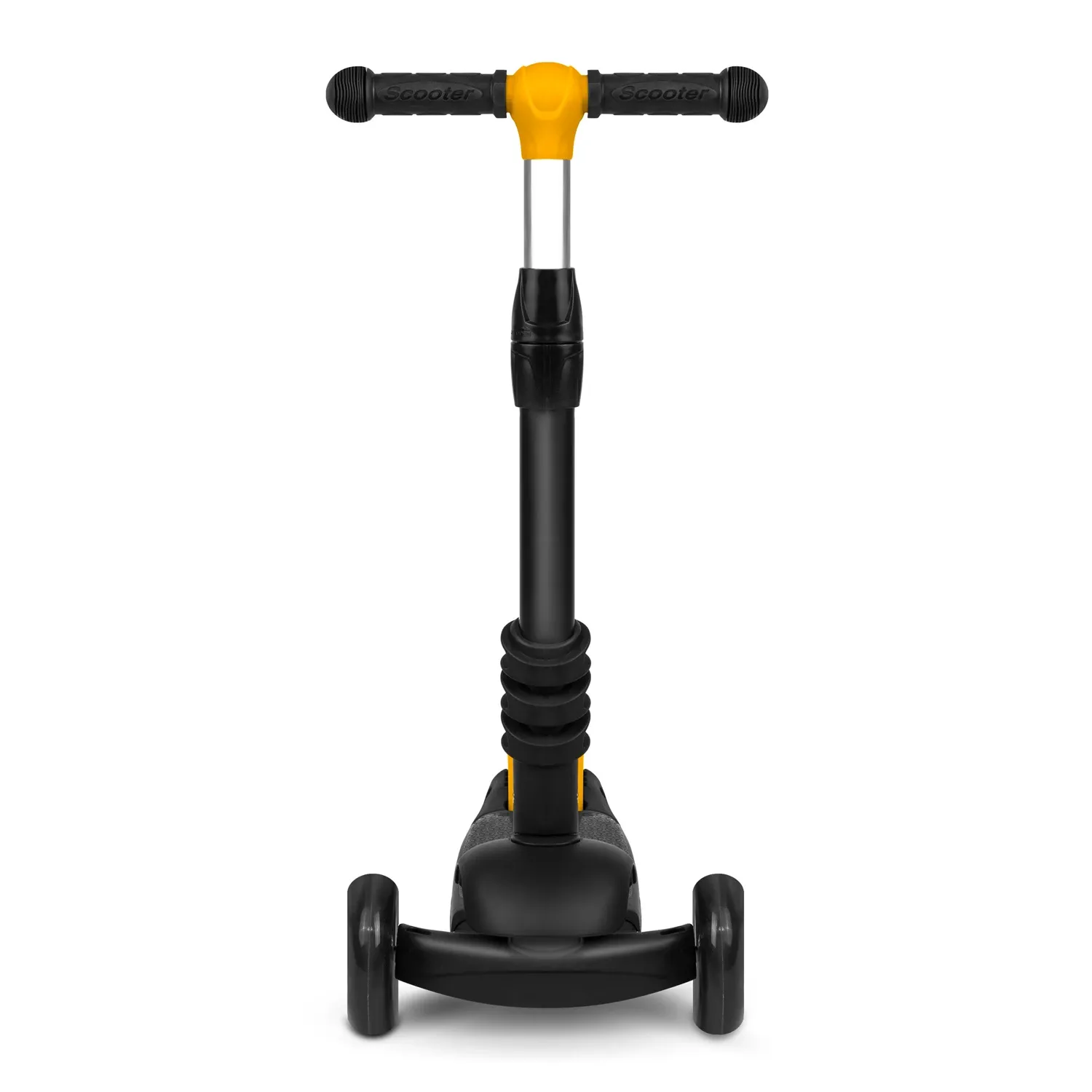 „Ricokids Cubi“ triratis paspirtukas – juodas ir oranžinis - nuotrauka 1