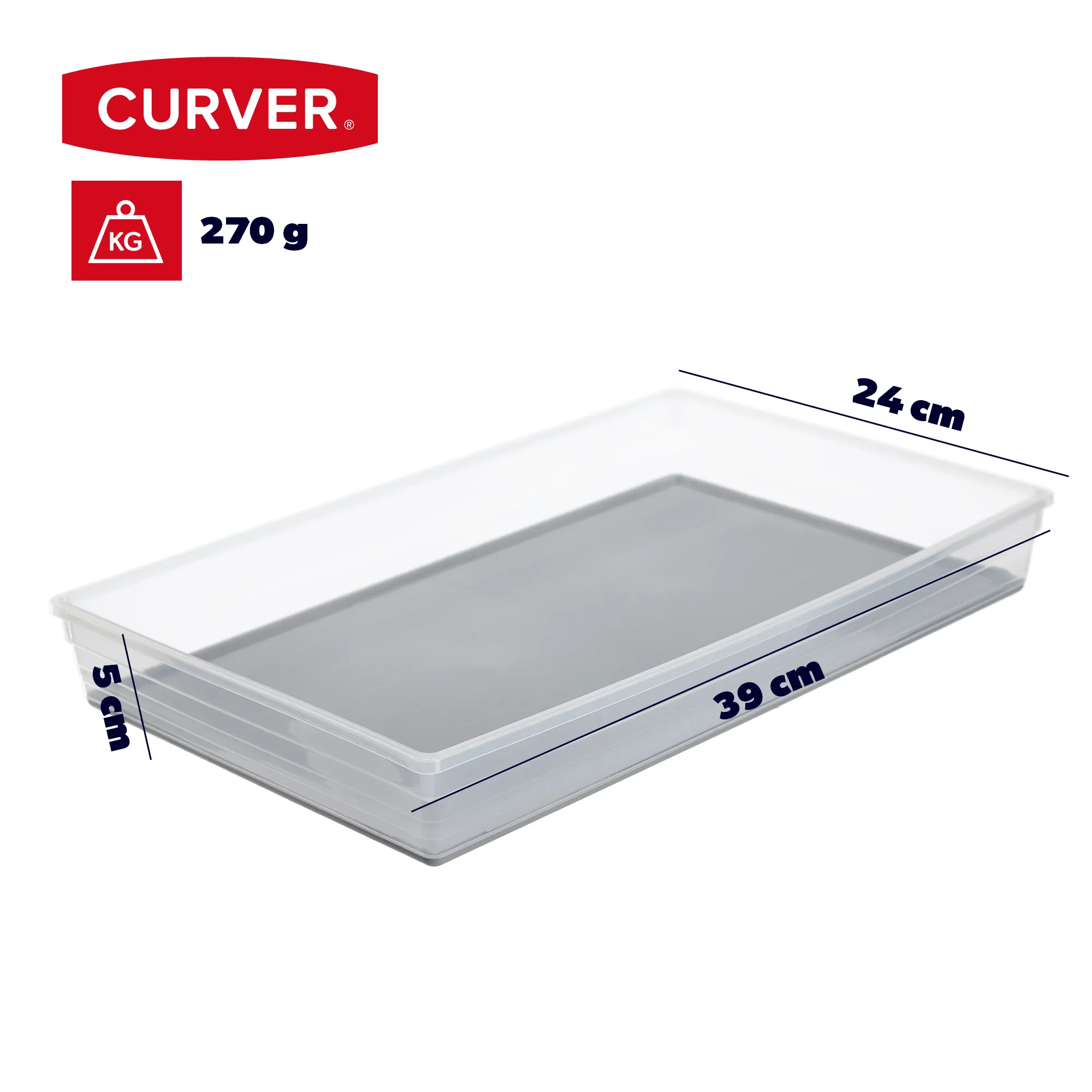 Curver Sistemo stalčių organizatorius 39 x 24 cm