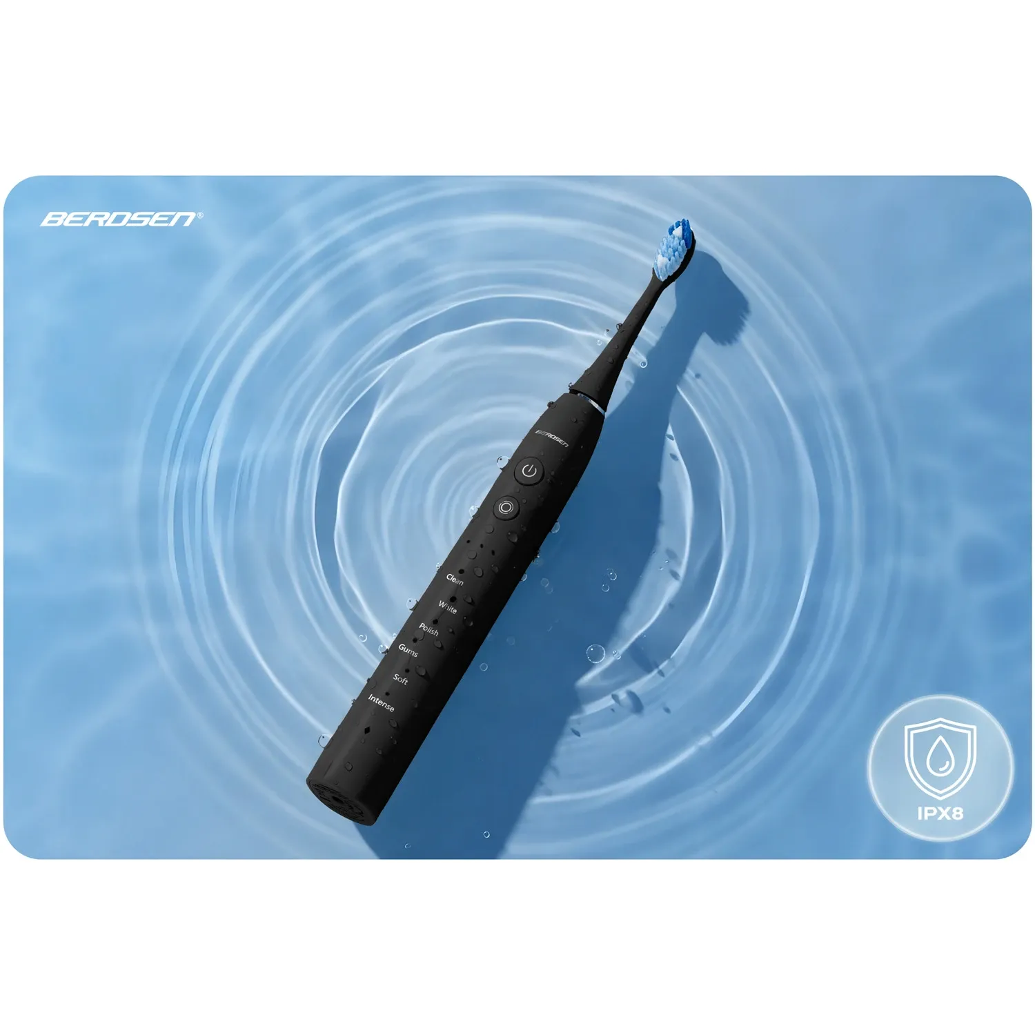 Berdsen Galaxy Duo Sonic dantų šepetėlių rinkinys (2 vnt.) - nuotrauka 1